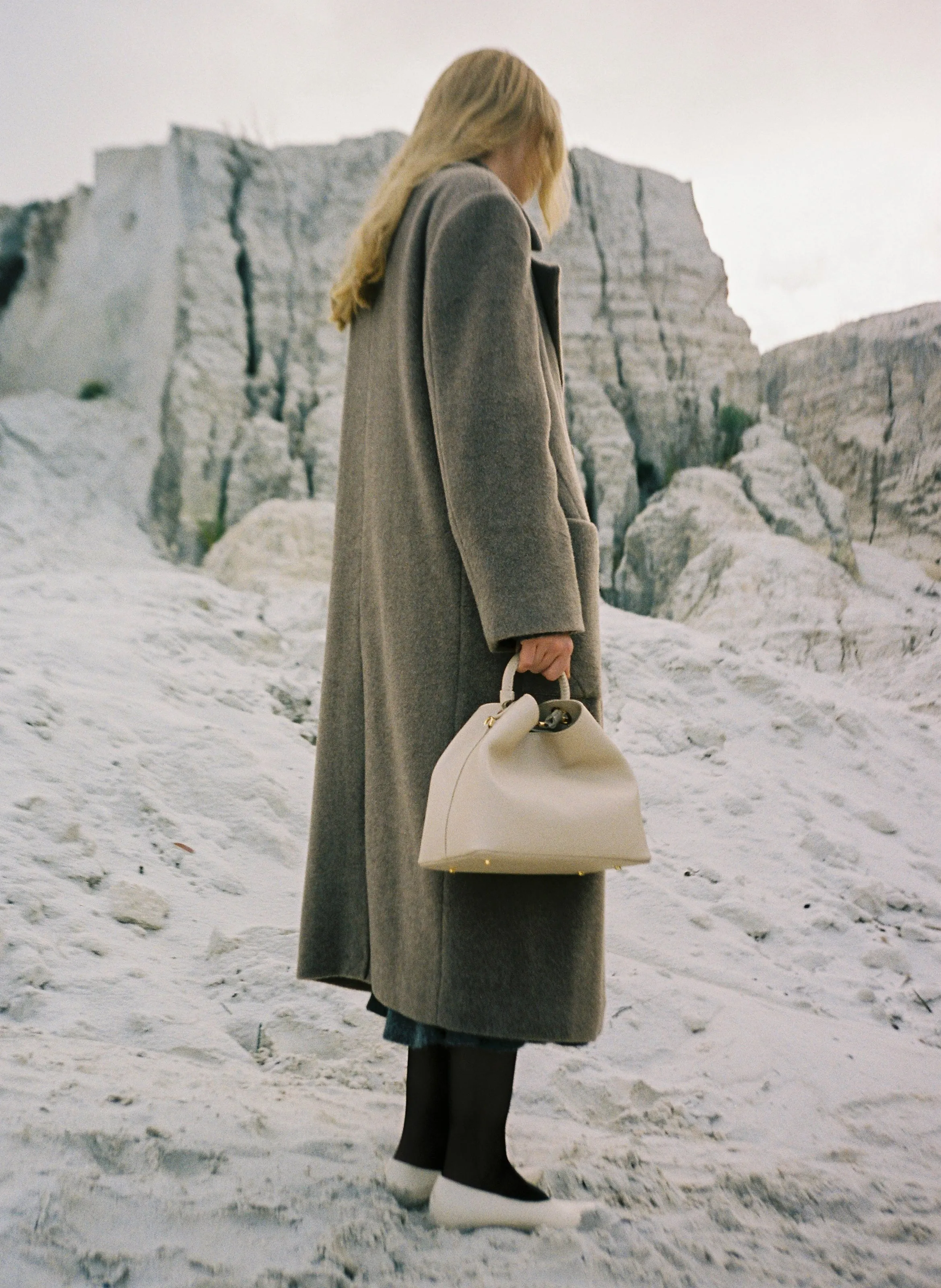 Raisin Pebbled Leather Nude sold by Elleme product image thumbnail 2