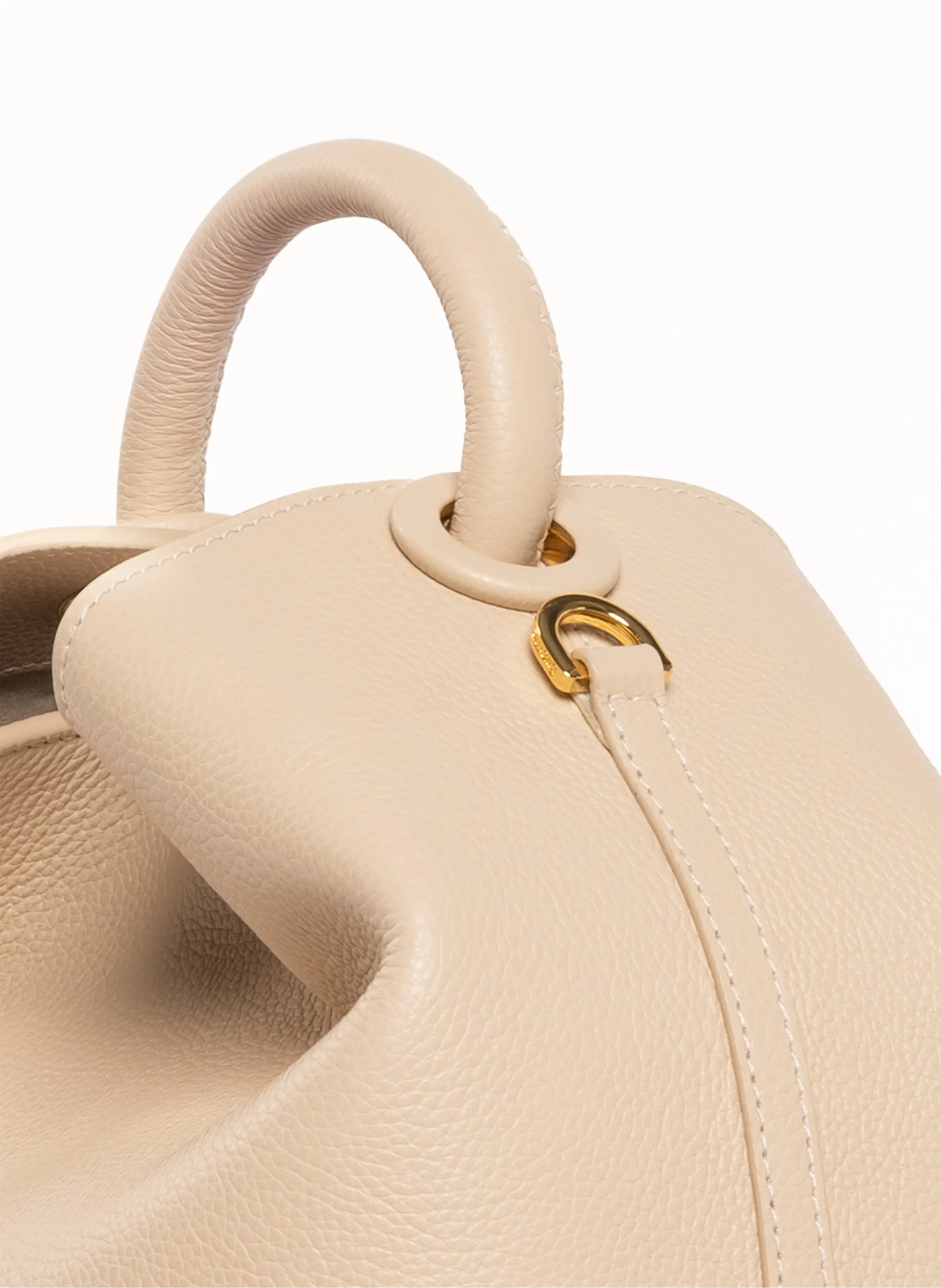 Raisin Pebbled Leather Nude sold by Elleme product image thumbnail 5