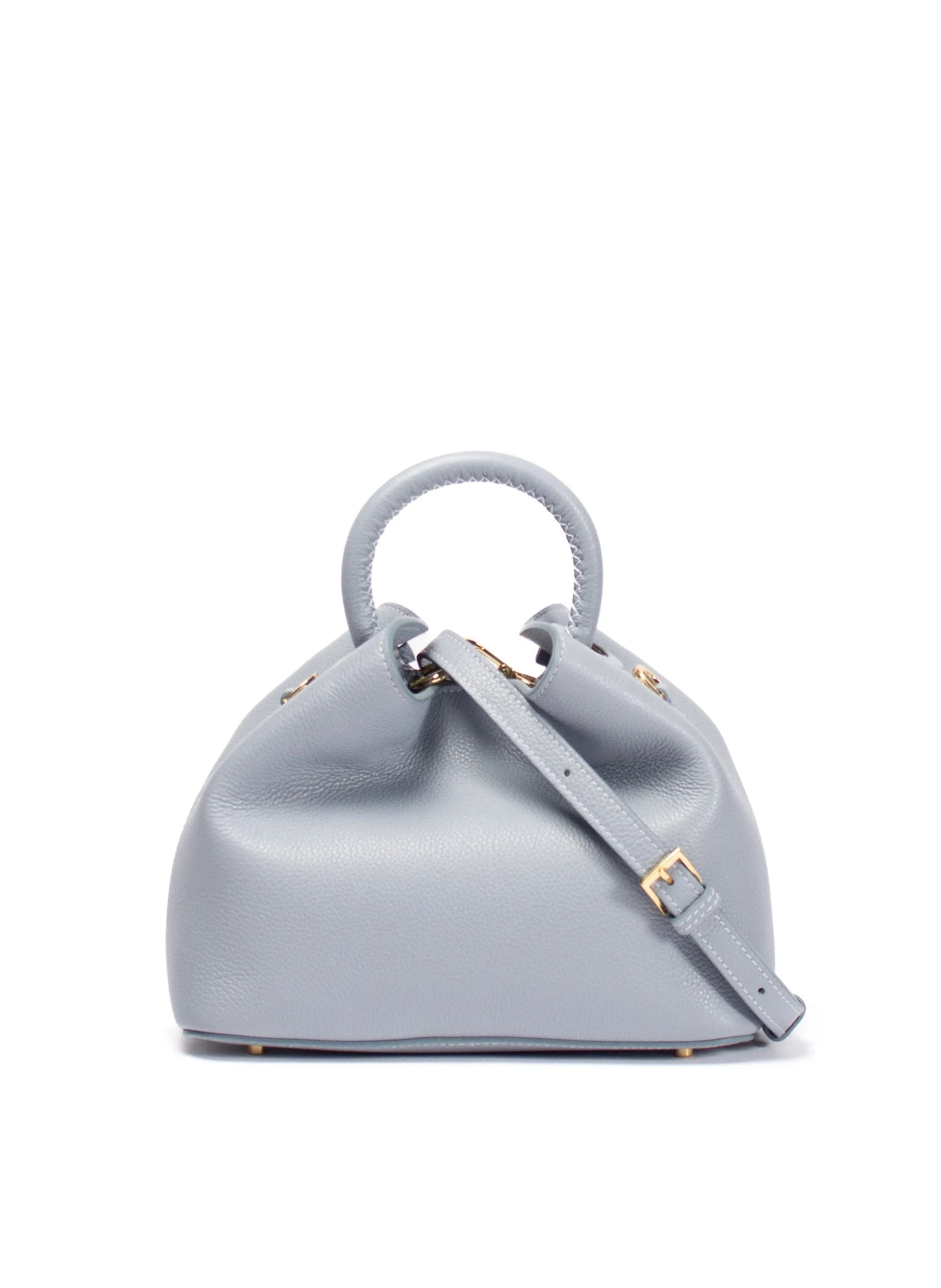 Baozi Pebbled Leather Grey Blue sold by Elleme product image thumbnail 4