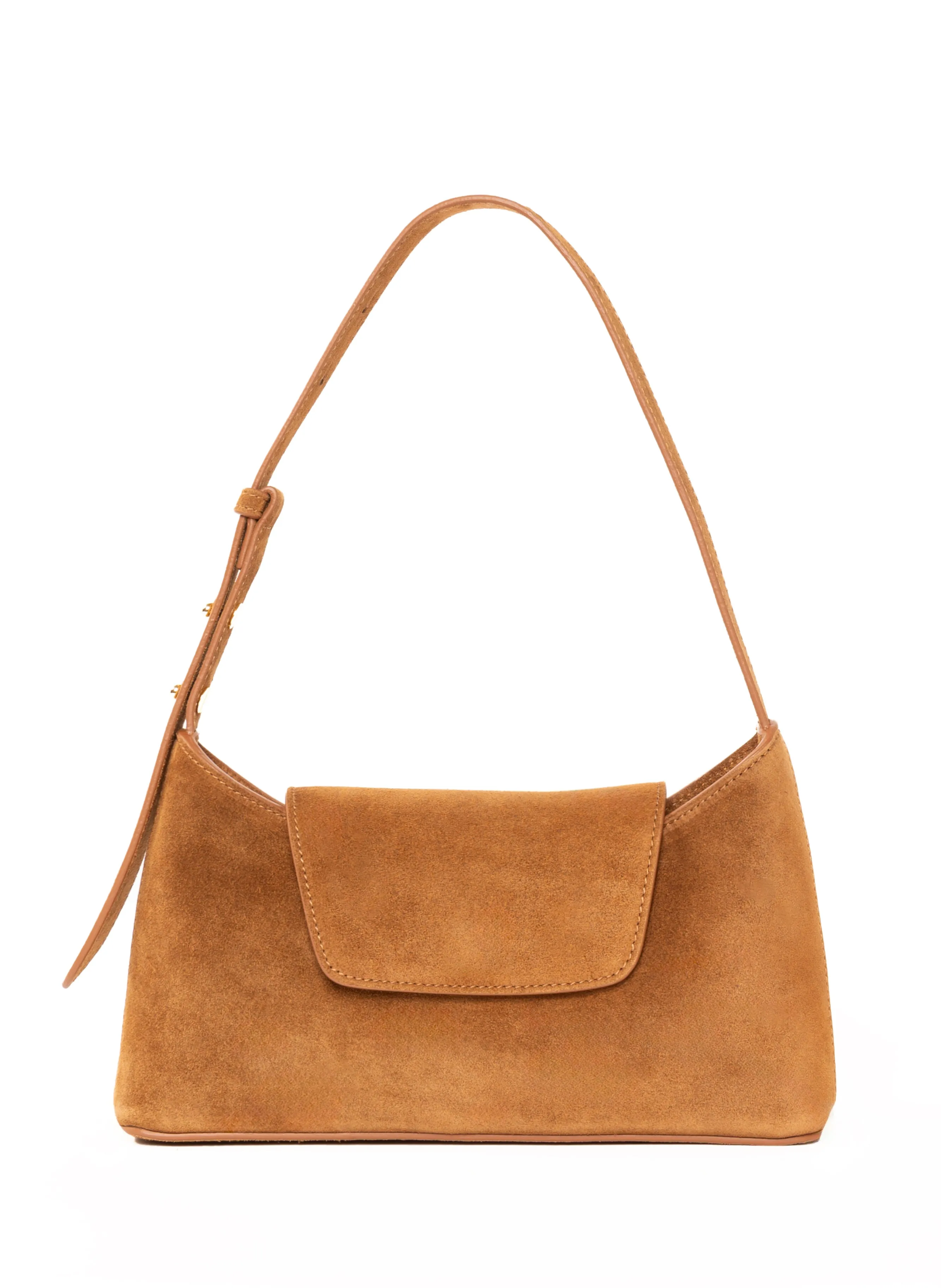 Envelope Suede Cognac sold by Elleme