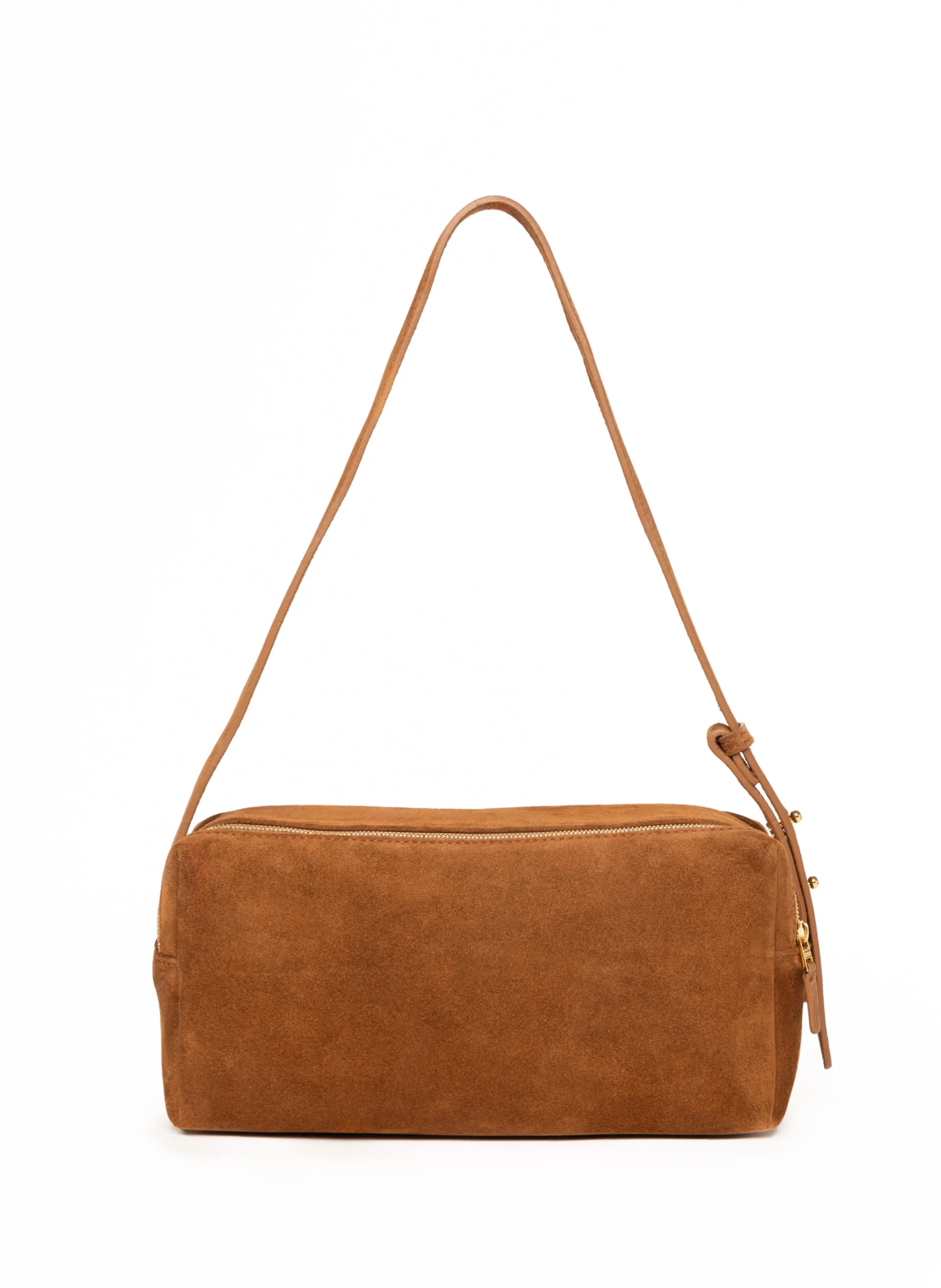 Trousse Suede Cognac sold by Elleme product image thumbnail 4