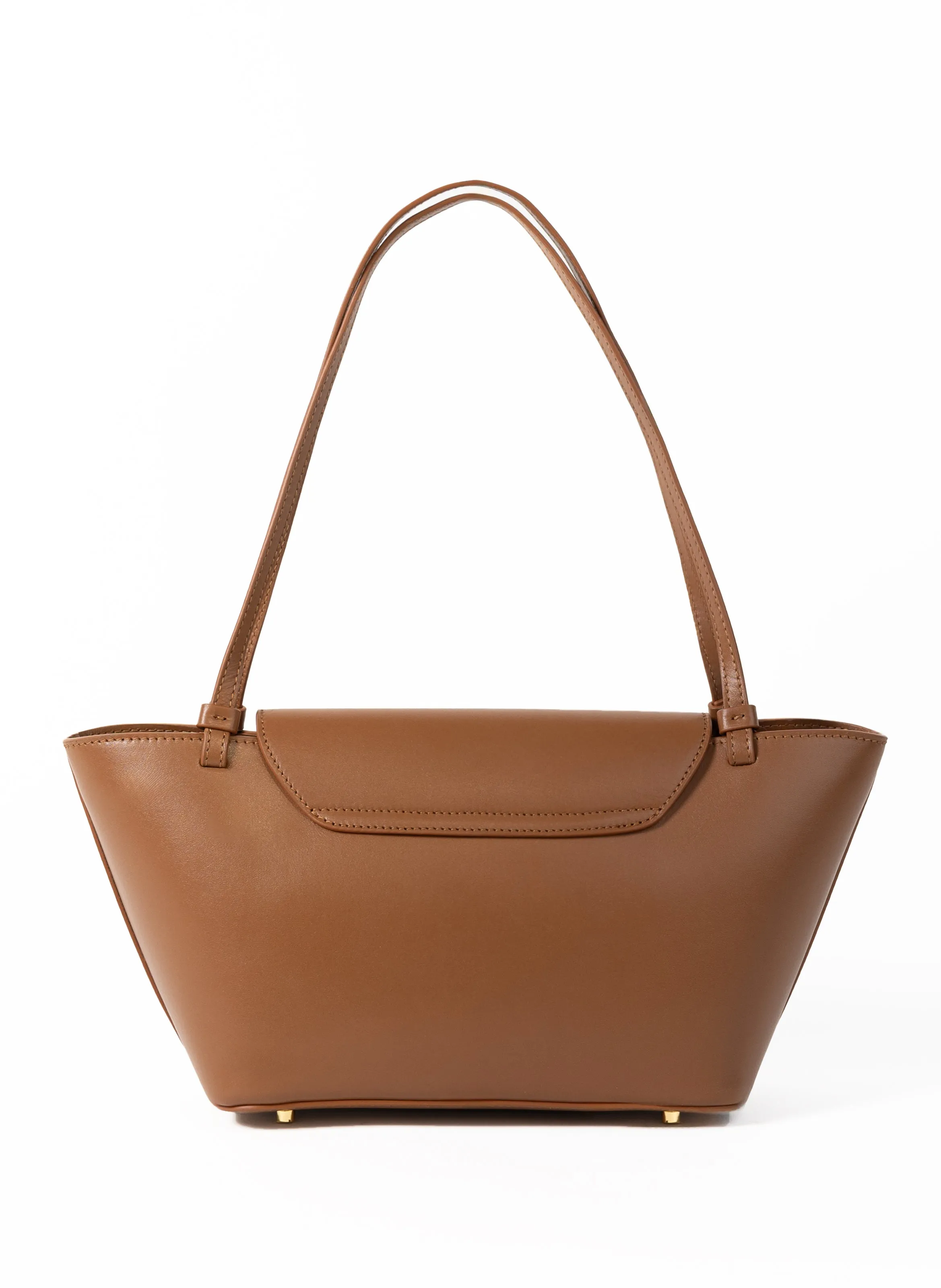 Courrier Tote Leather Cognac sold by Elleme product image thumbnail 4