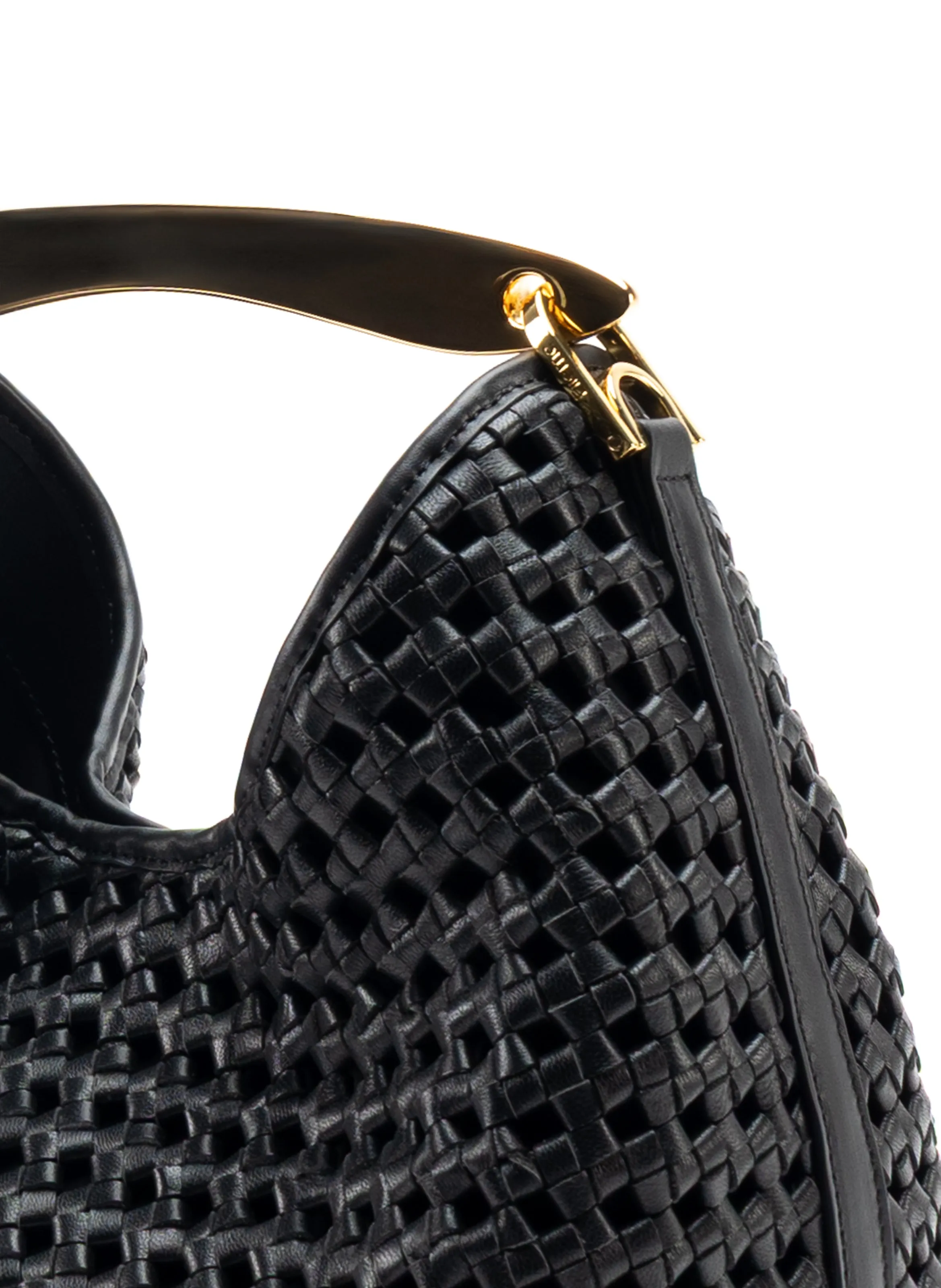 Boomerang Woven Leather Black sold by Elleme product image thumbnail 5