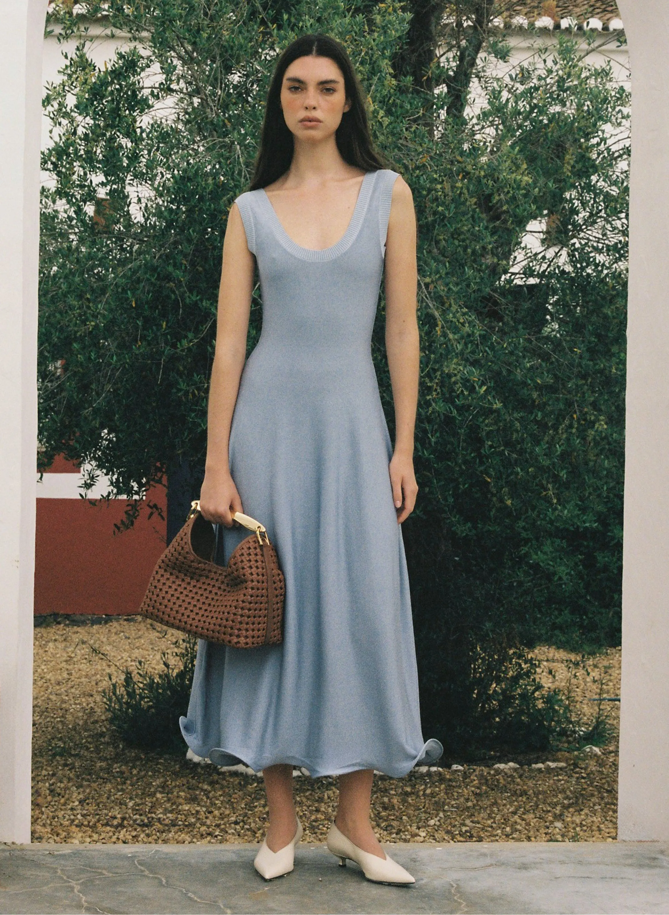 Boomerang Woven Leather Cognac sold by Elleme product image thumbnail 2