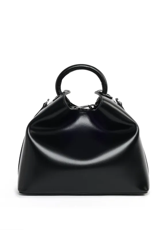 Raisin Semi Patent Leather Black sold by Elleme