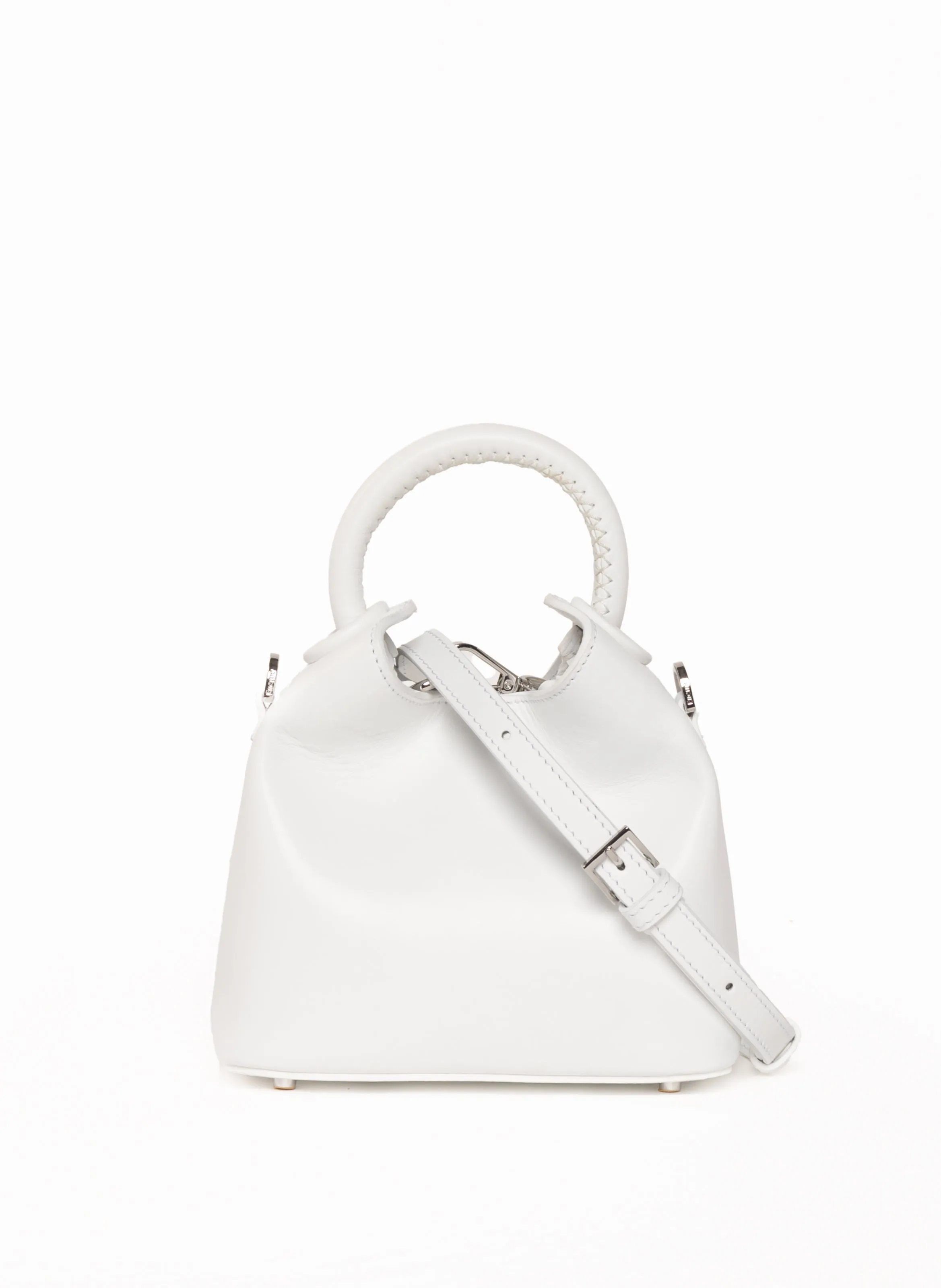 Madeleine Leather White sold by Elleme product image thumbnail 4