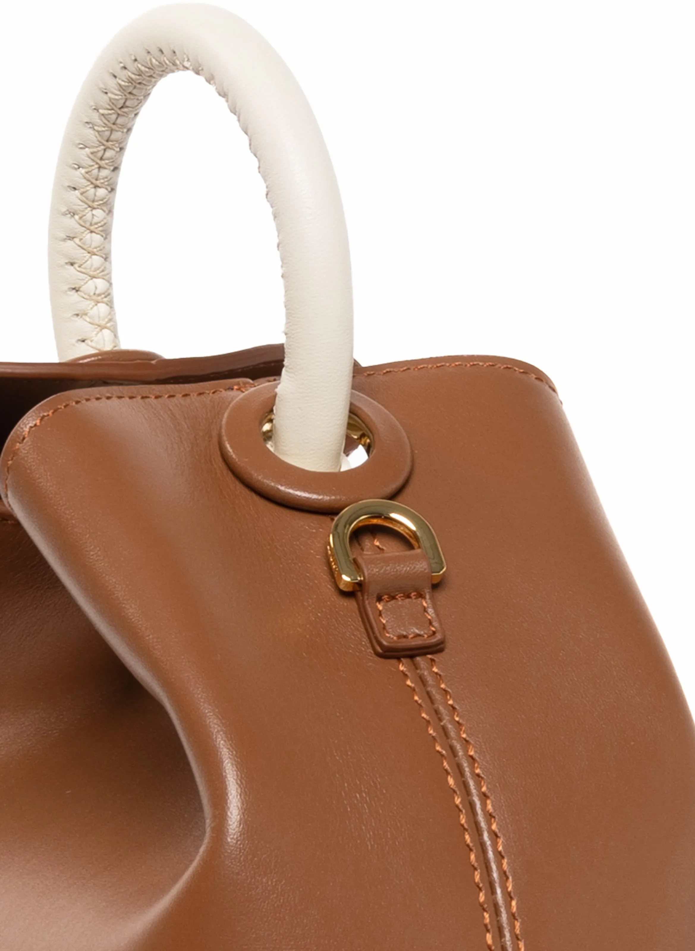 Baozi Leather Cognac/Beige sold by Elleme product image thumbnail 5