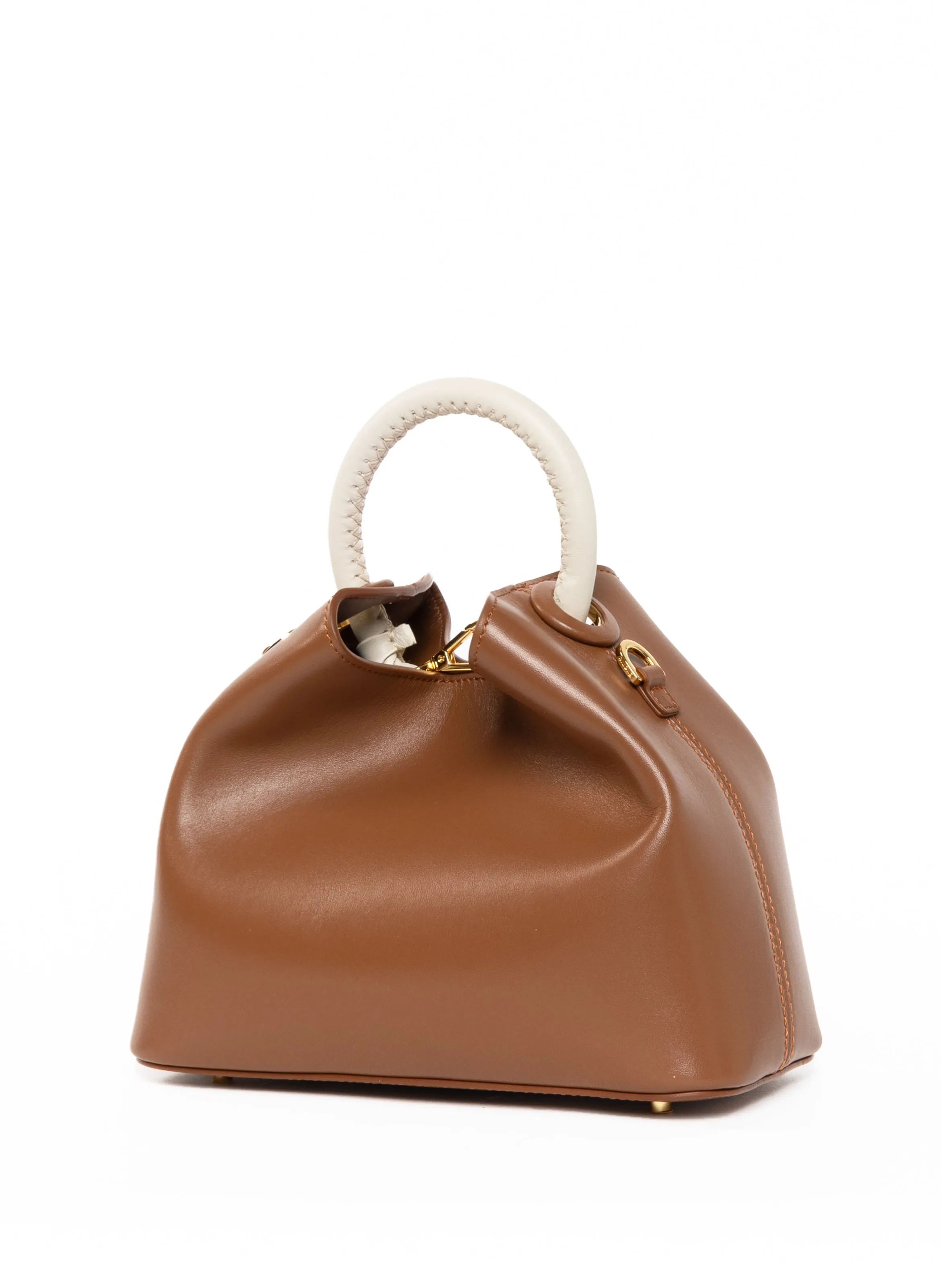 Baozi Leather Cognac/Beige sold by Elleme product image thumbnail 3