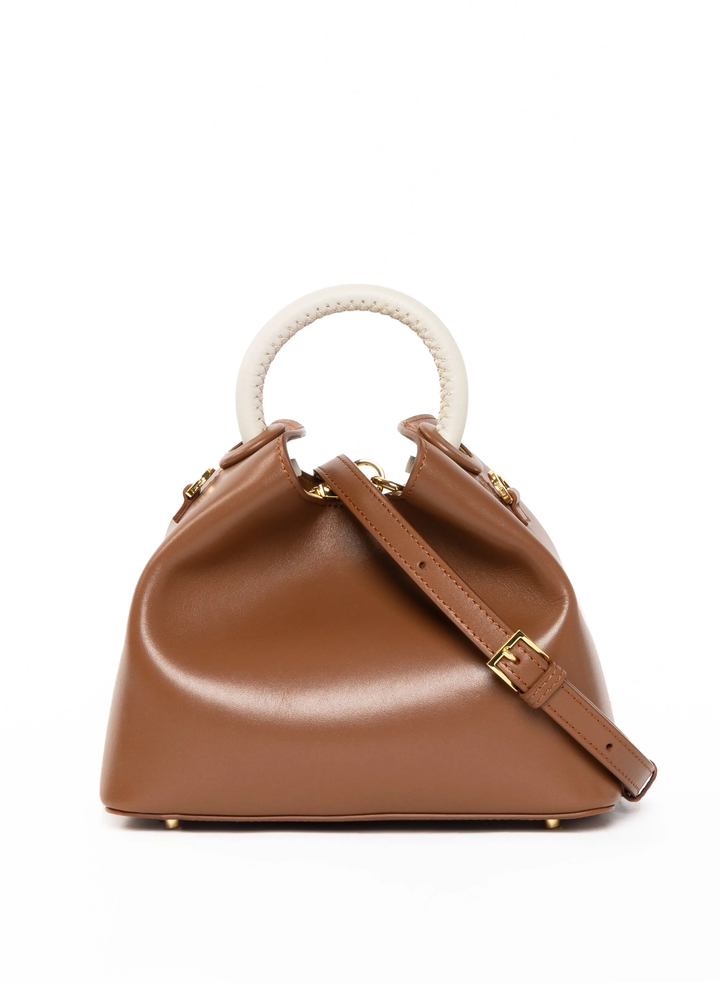 Baozi Leather Cognac/Beige sold by Elleme product image thumbnail 4