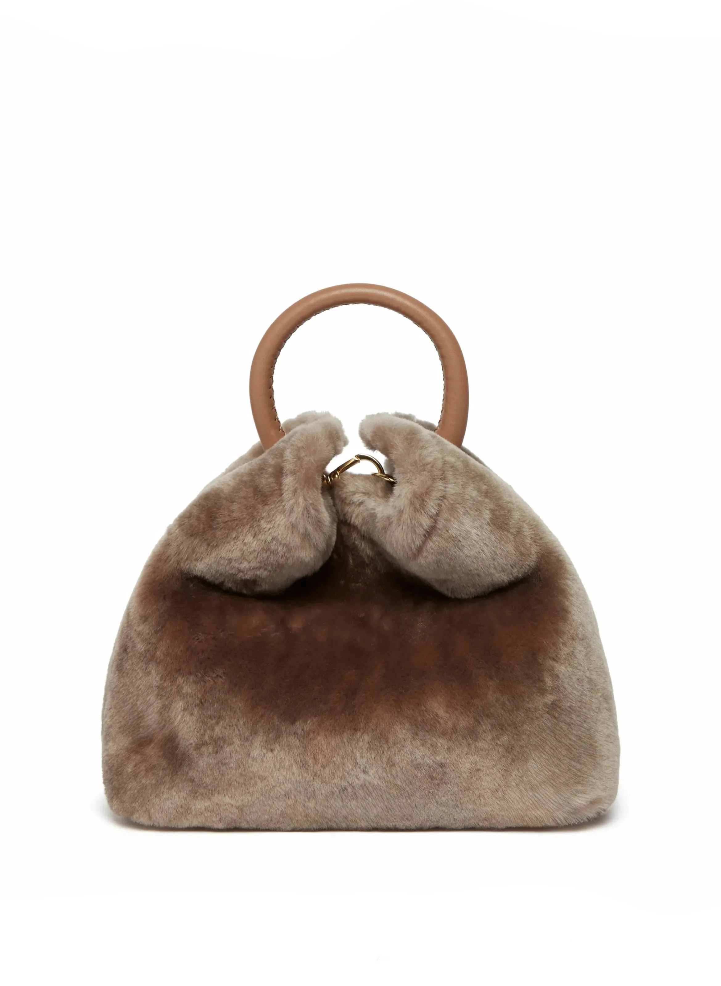 Baozi Shearling Montone Taupe sold by Elleme