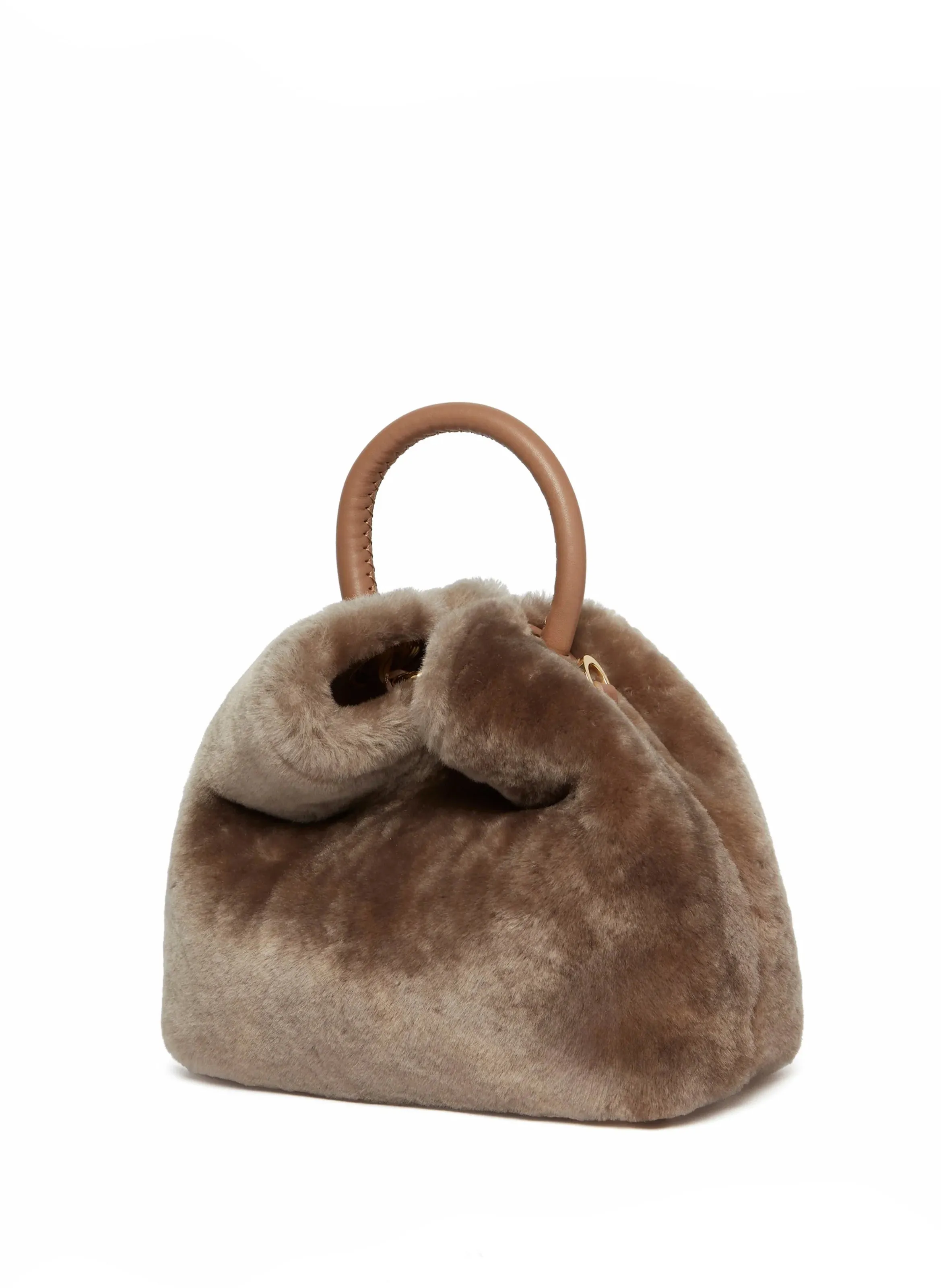 Baozi Shearling Montone Taupe sold by Elleme product image thumbnail 2