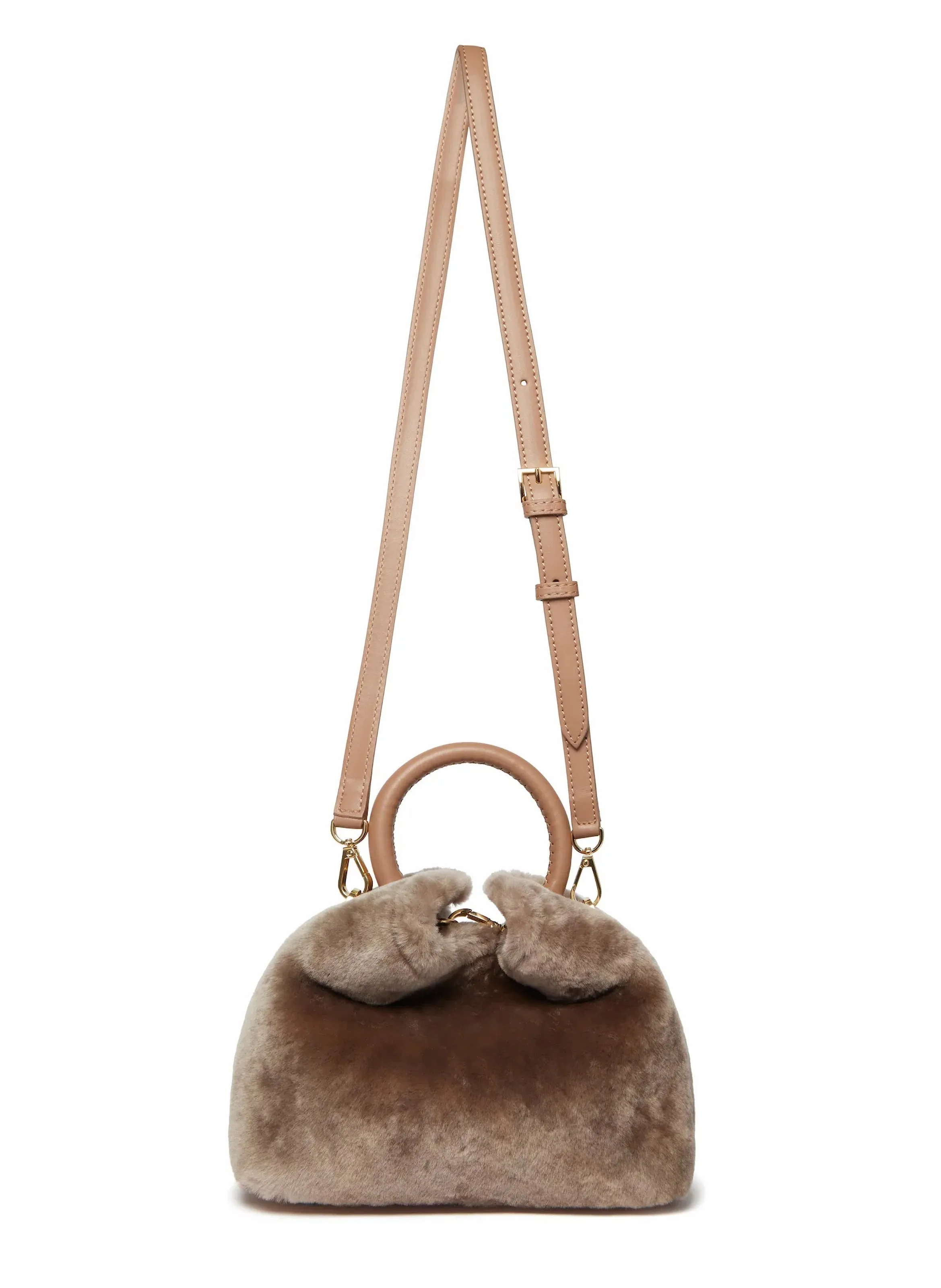 Baozi Shearling Montone Taupe sold by Elleme product image thumbnail 3