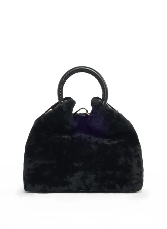 Baozi Shearling Montone Black sold by Elleme