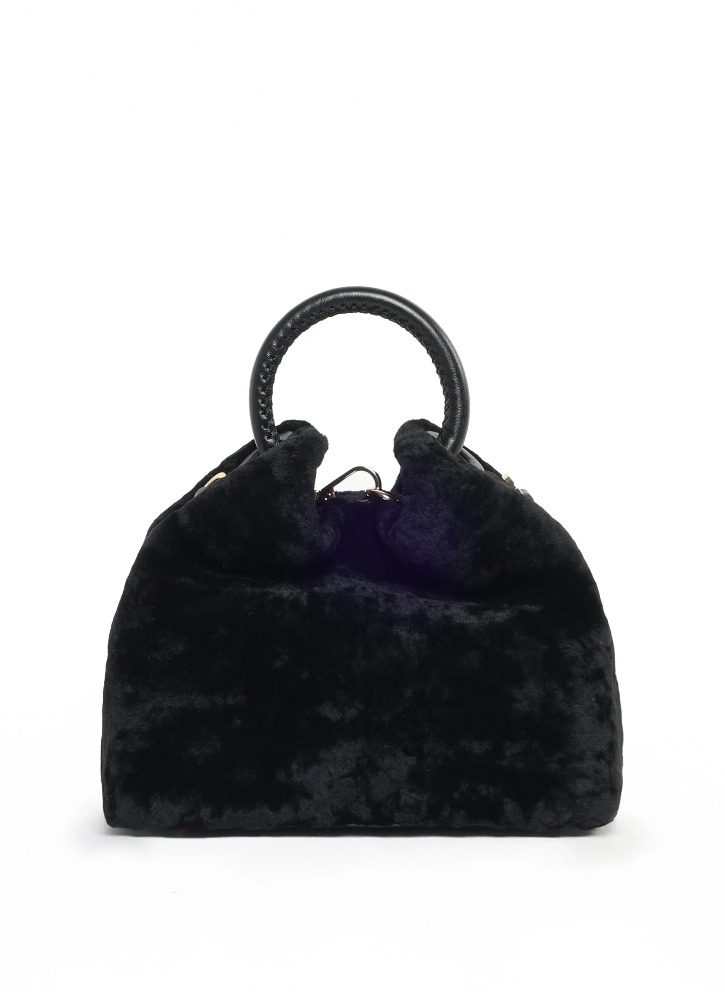 Baozi Shearling Montone Black sold by Elleme