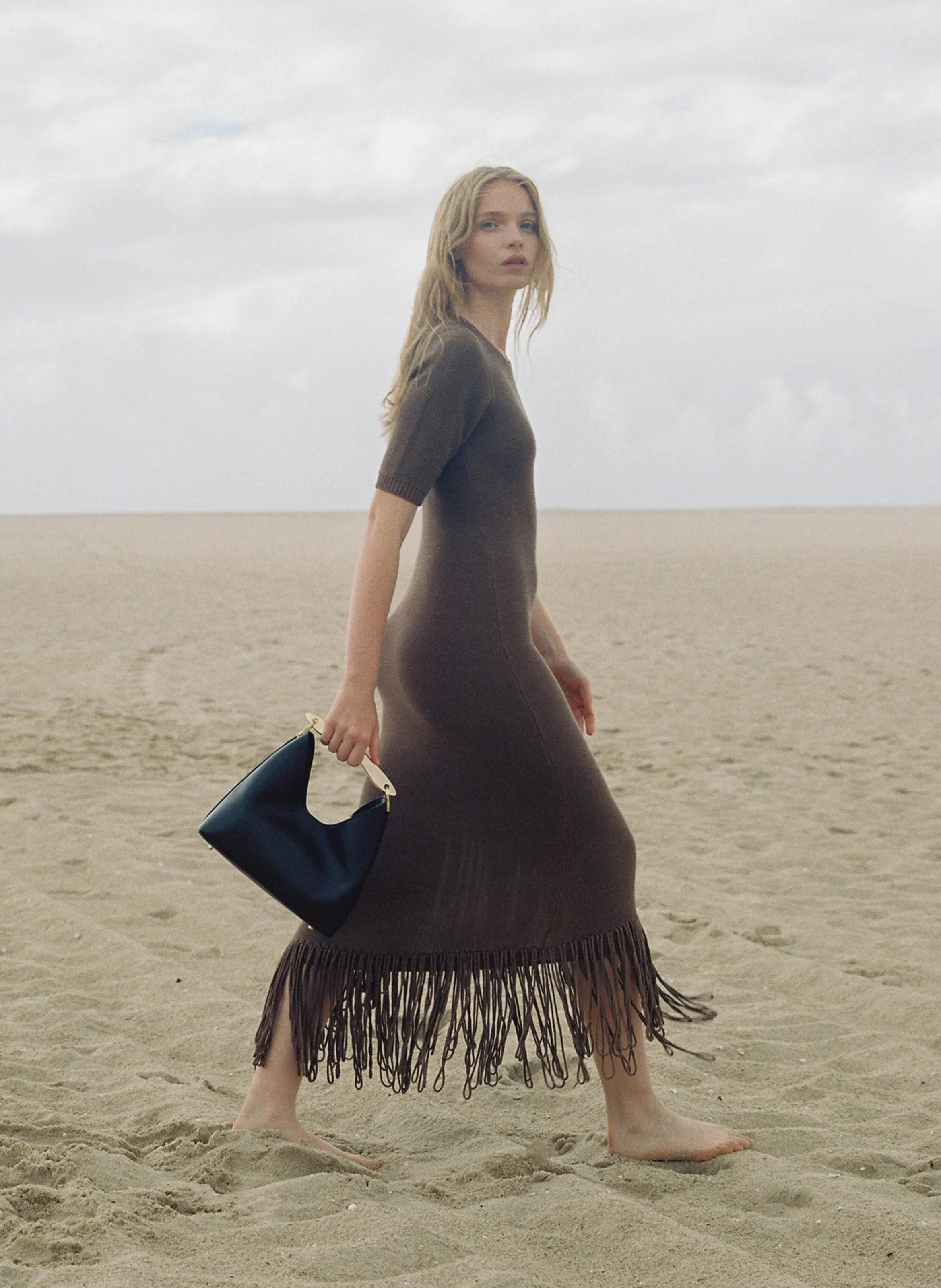 Boomerang Leather Black - Gold sold by Elleme product image thumbnail 2