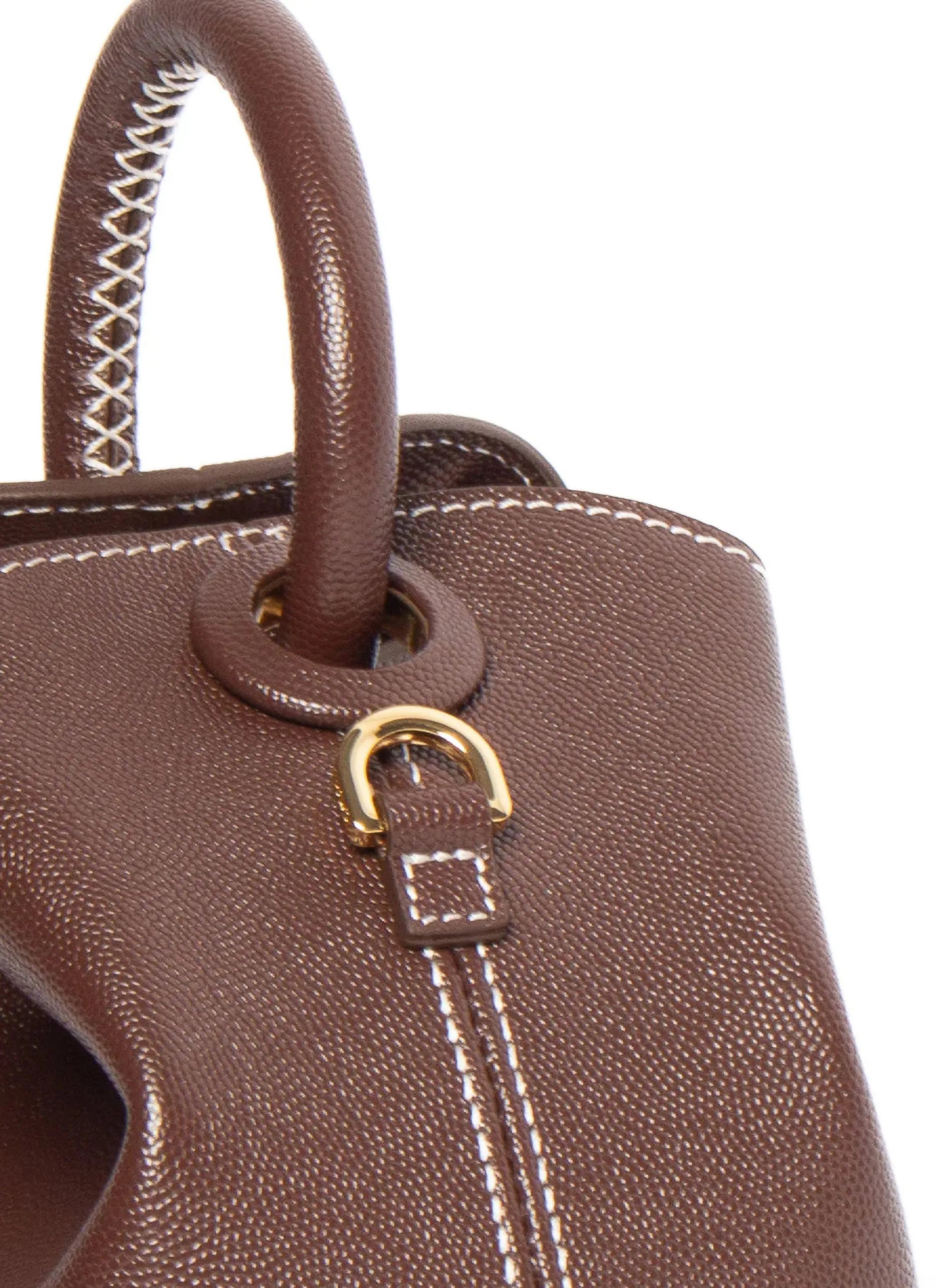 Baozi Caviar Leather Brown sold by Elleme product image thumbnail 5