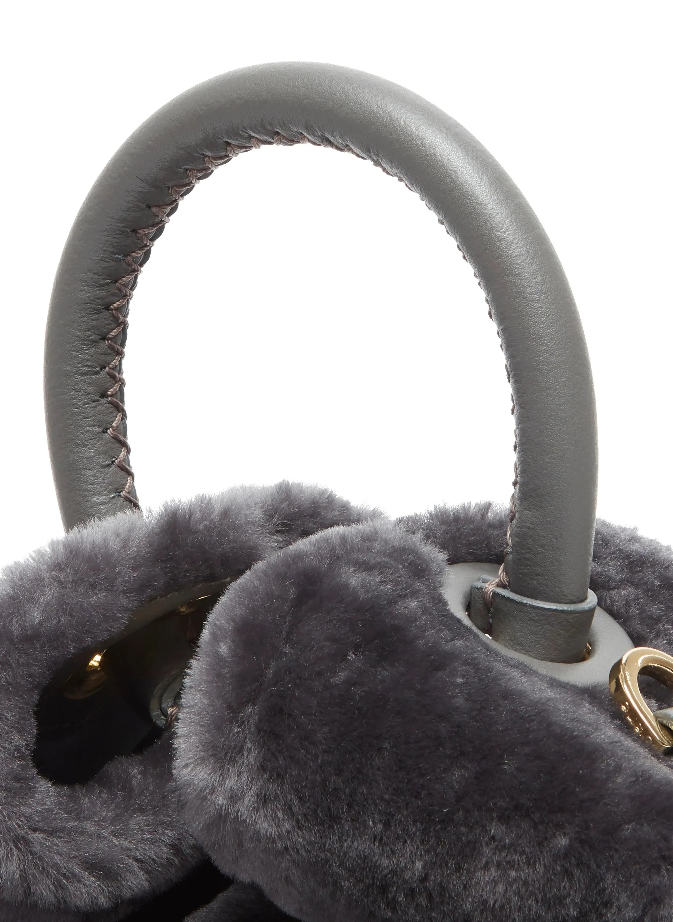 Baozi Shearling Montone Ardesia sold by Elleme product image thumbnail 5