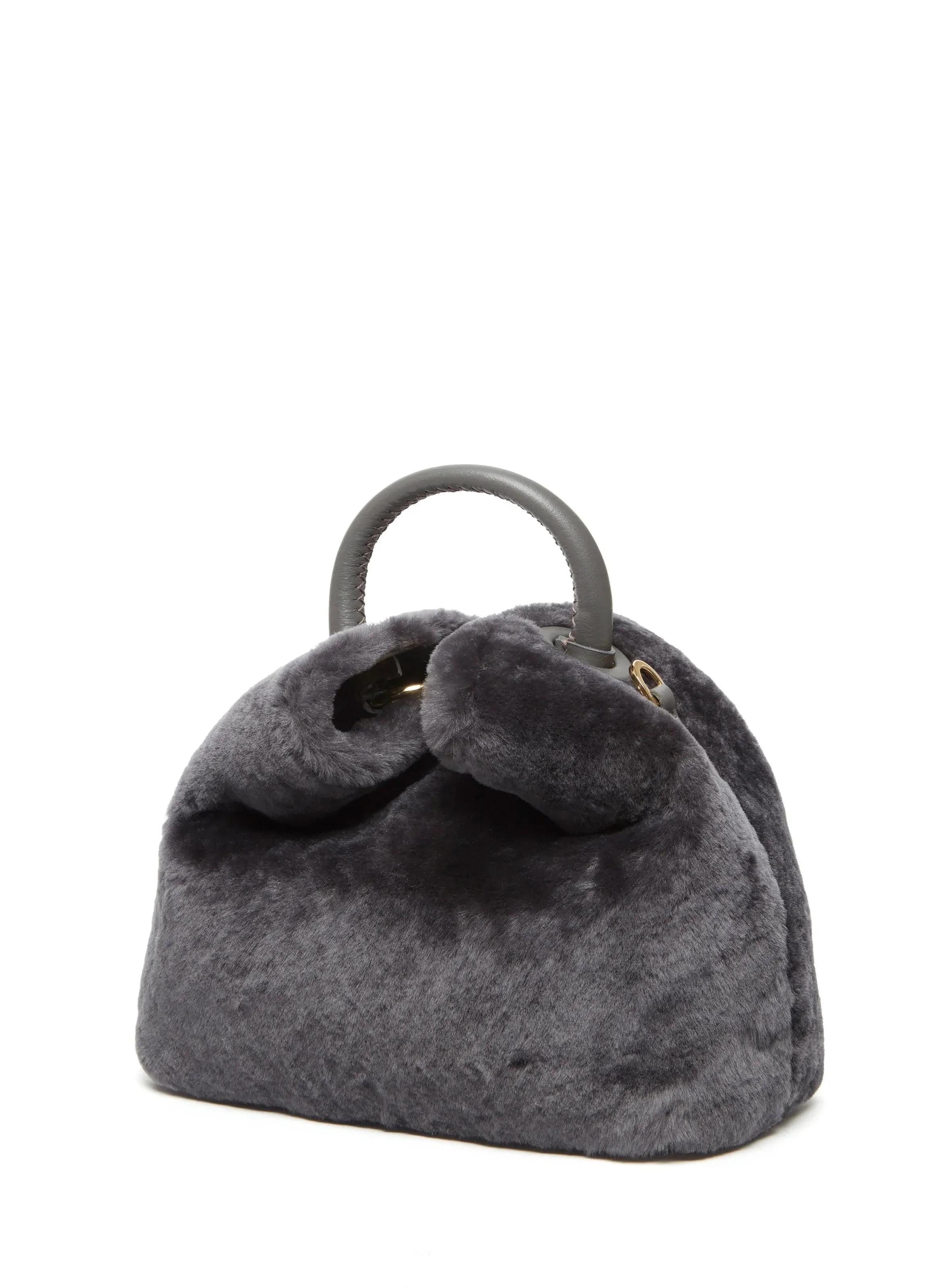 Baozi Shearling Montone Ardesia sold by Elleme product image thumbnail 3