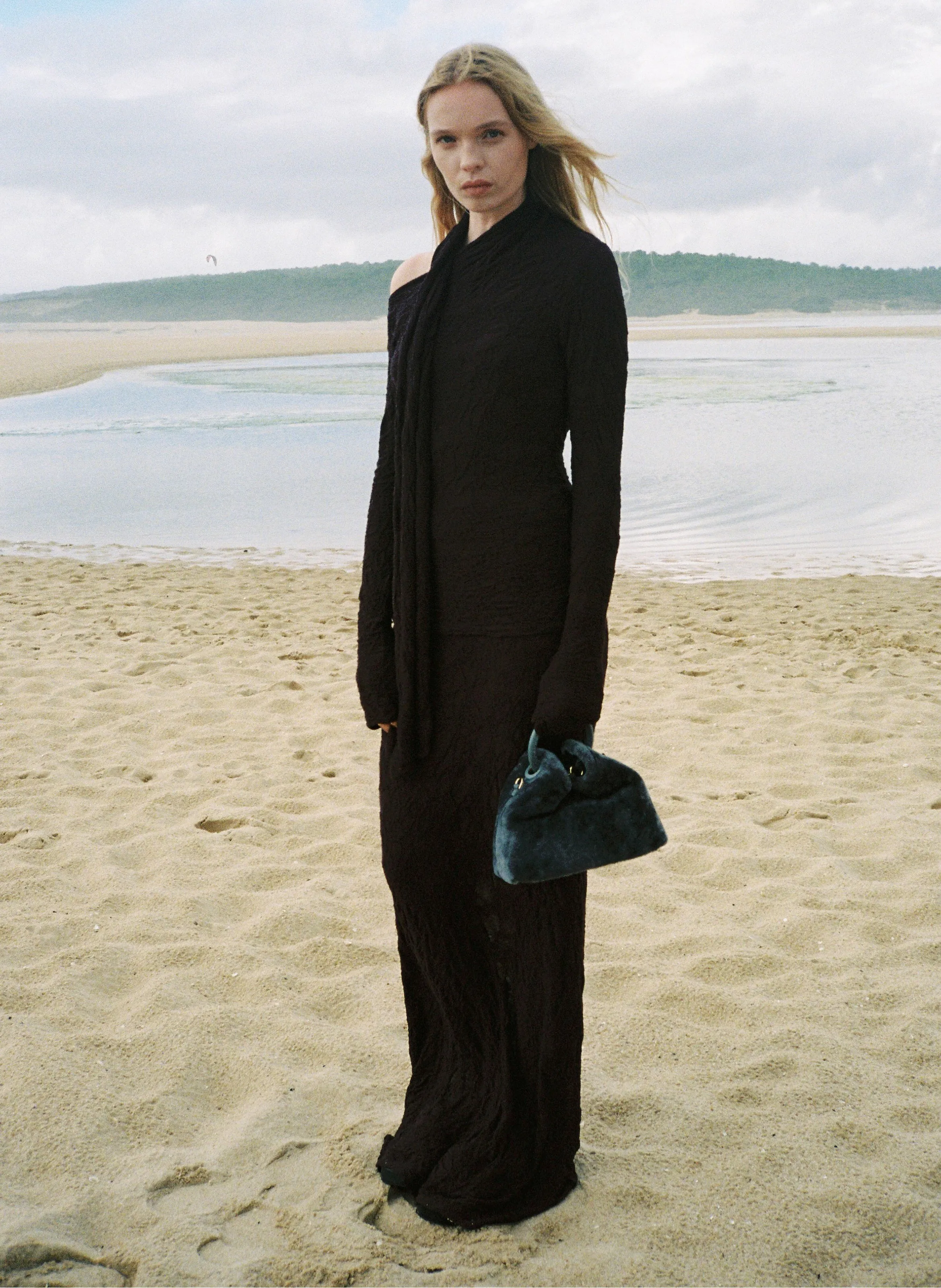 Baozi Shearling Montone Ardesia sold by Elleme product image thumbnail 2