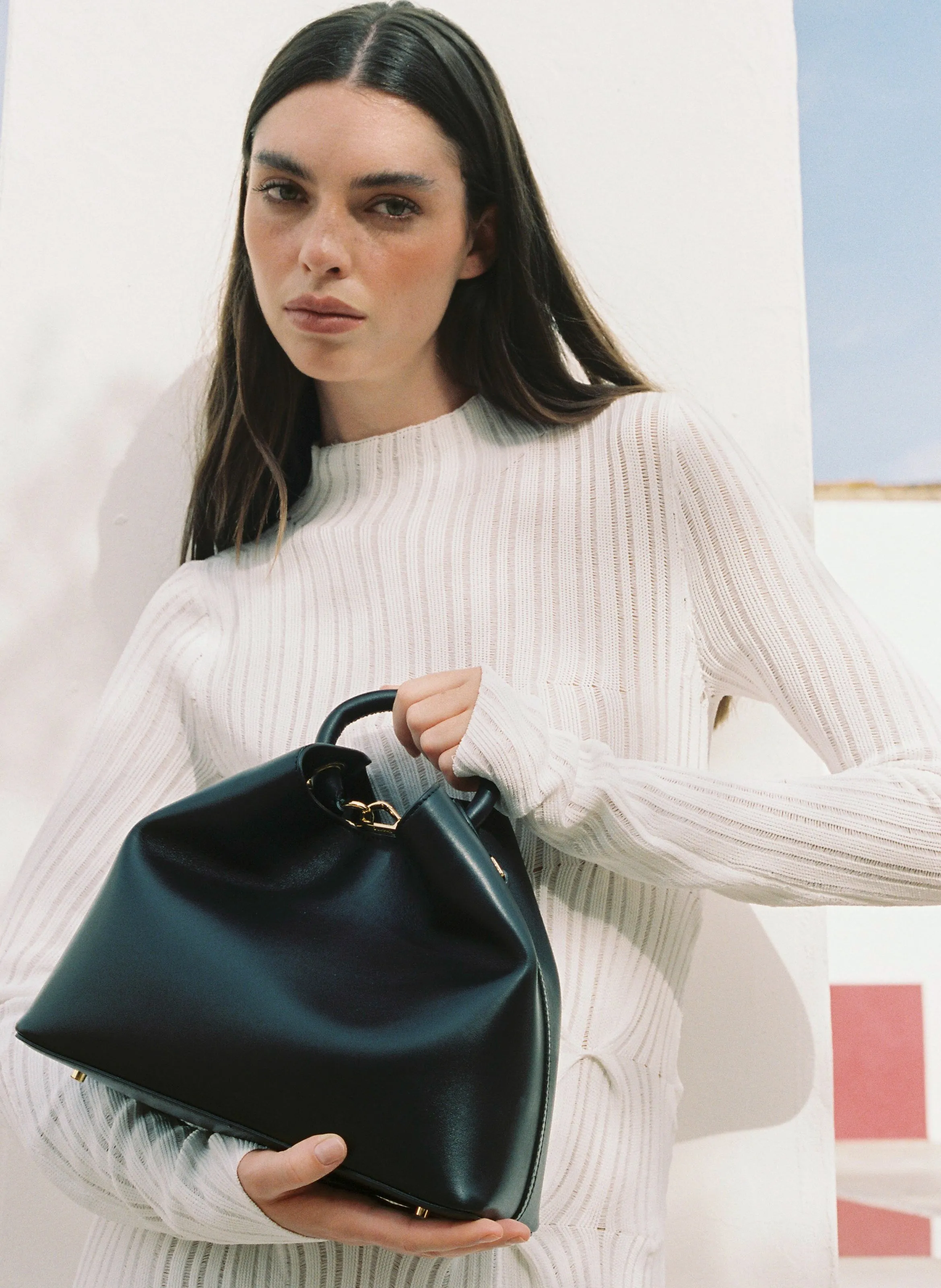 Raisin Leather Black sold by Elleme product image thumbnail 2