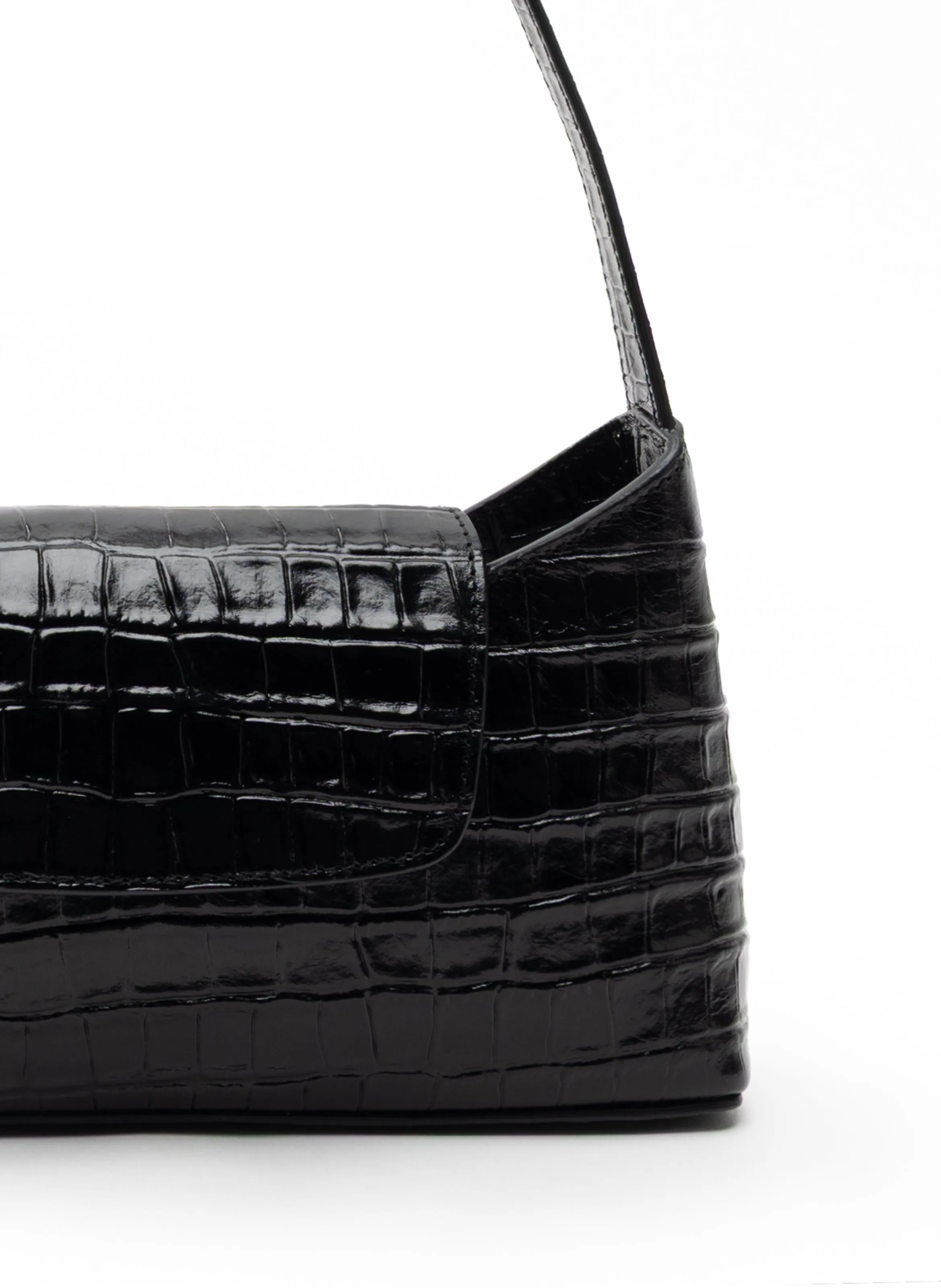 Envelope Croco Leather Black sold by Elleme product image thumbnail 4