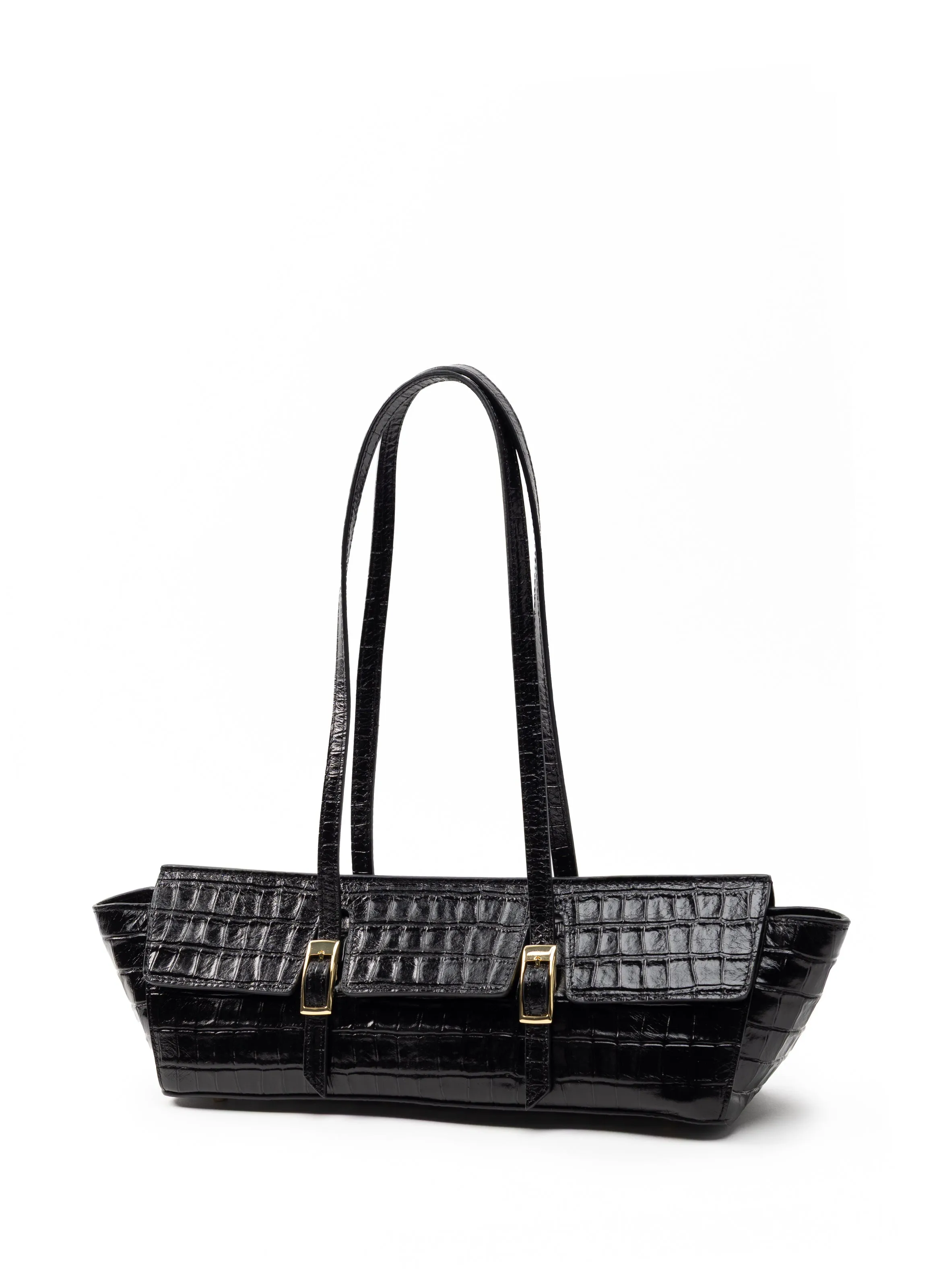 Le Bateau Croco Leather Black sold by Elleme product image thumbnail 2