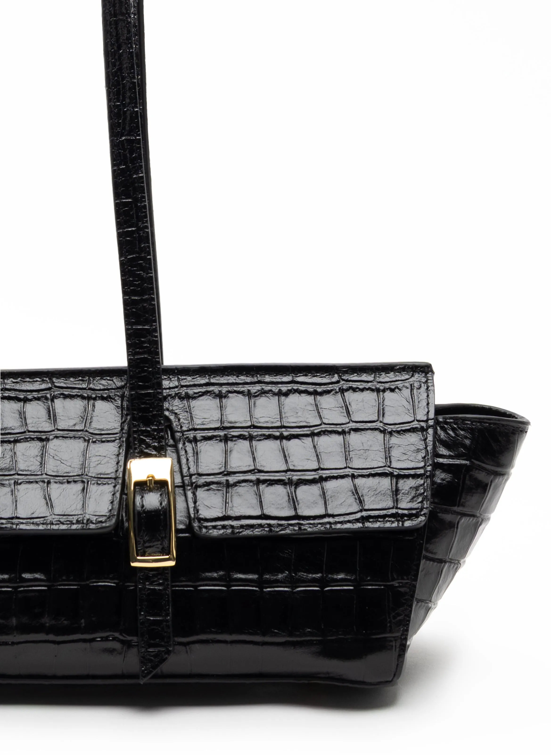 Le Bateau Croco Leather Black sold by Elleme product image thumbnail 4