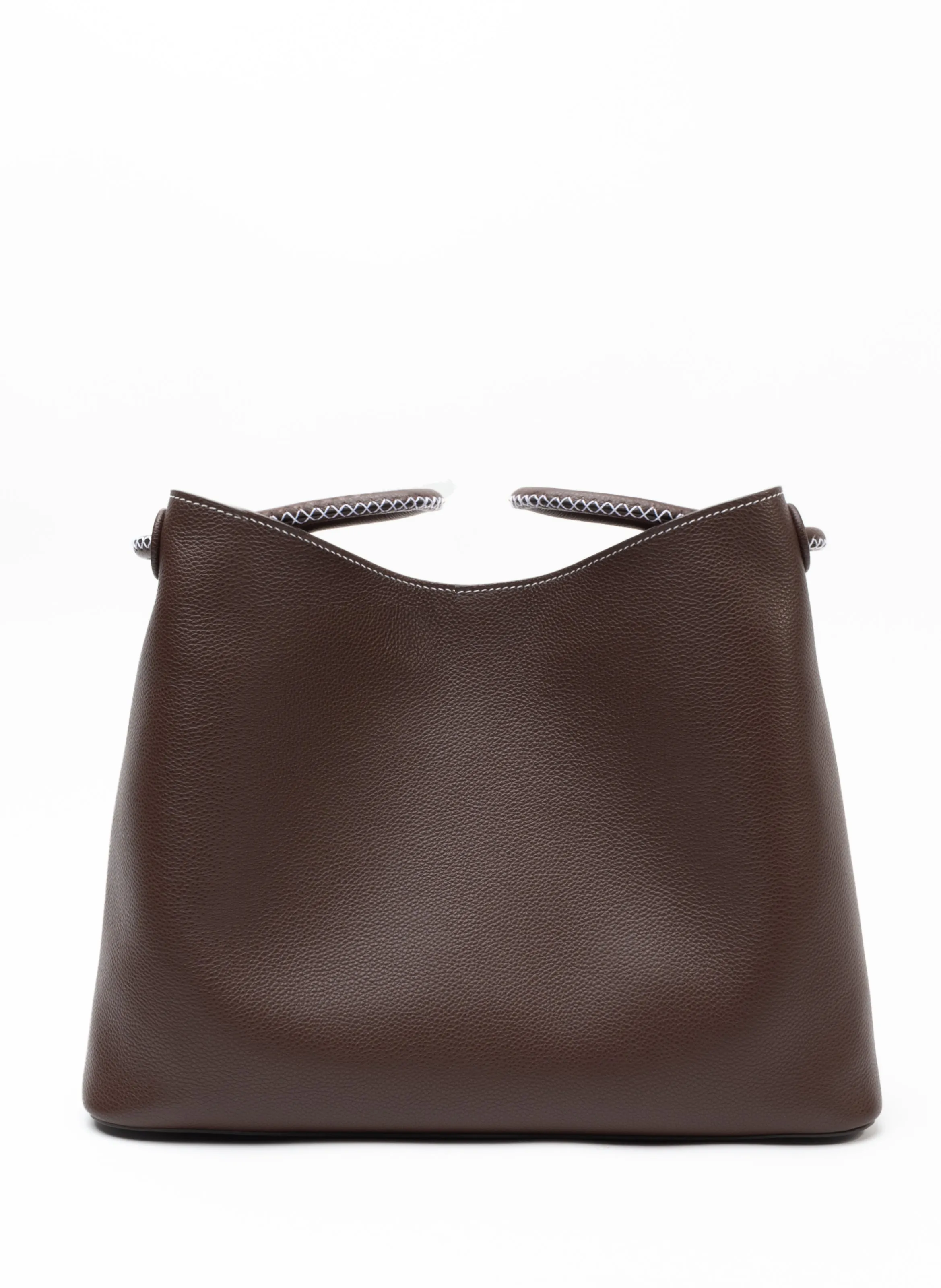 New Vosges Pebbled Leather Dark Brown sold by Elleme