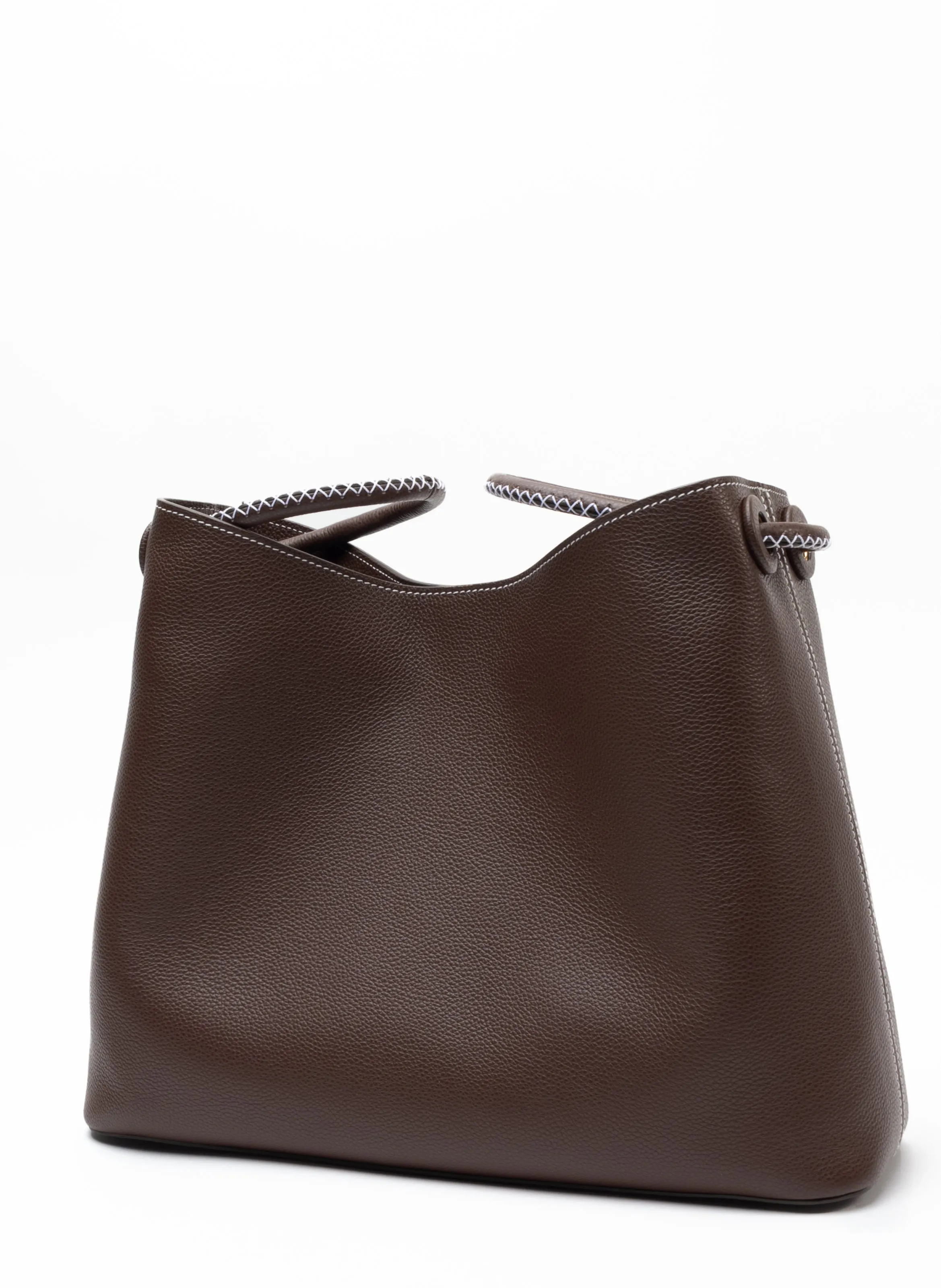 New Vosges Pebbled Leather Dark Brown sold by Elleme product image thumbnail 3