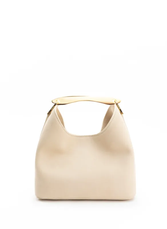Small Boomerang Suede Sand made by Elleme
