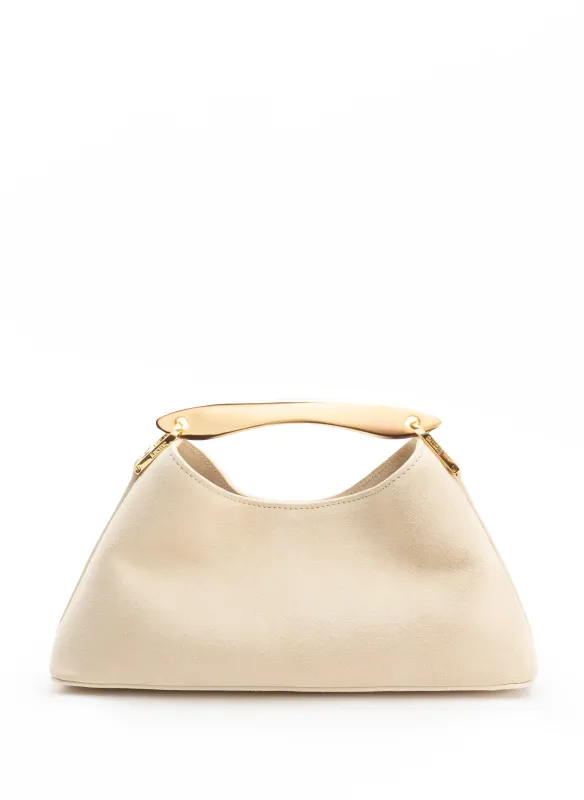 Mini Boomerang Suede Sand made by Elleme