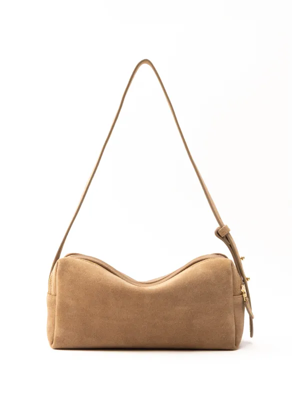 Trousse Suede Tan made by Elleme