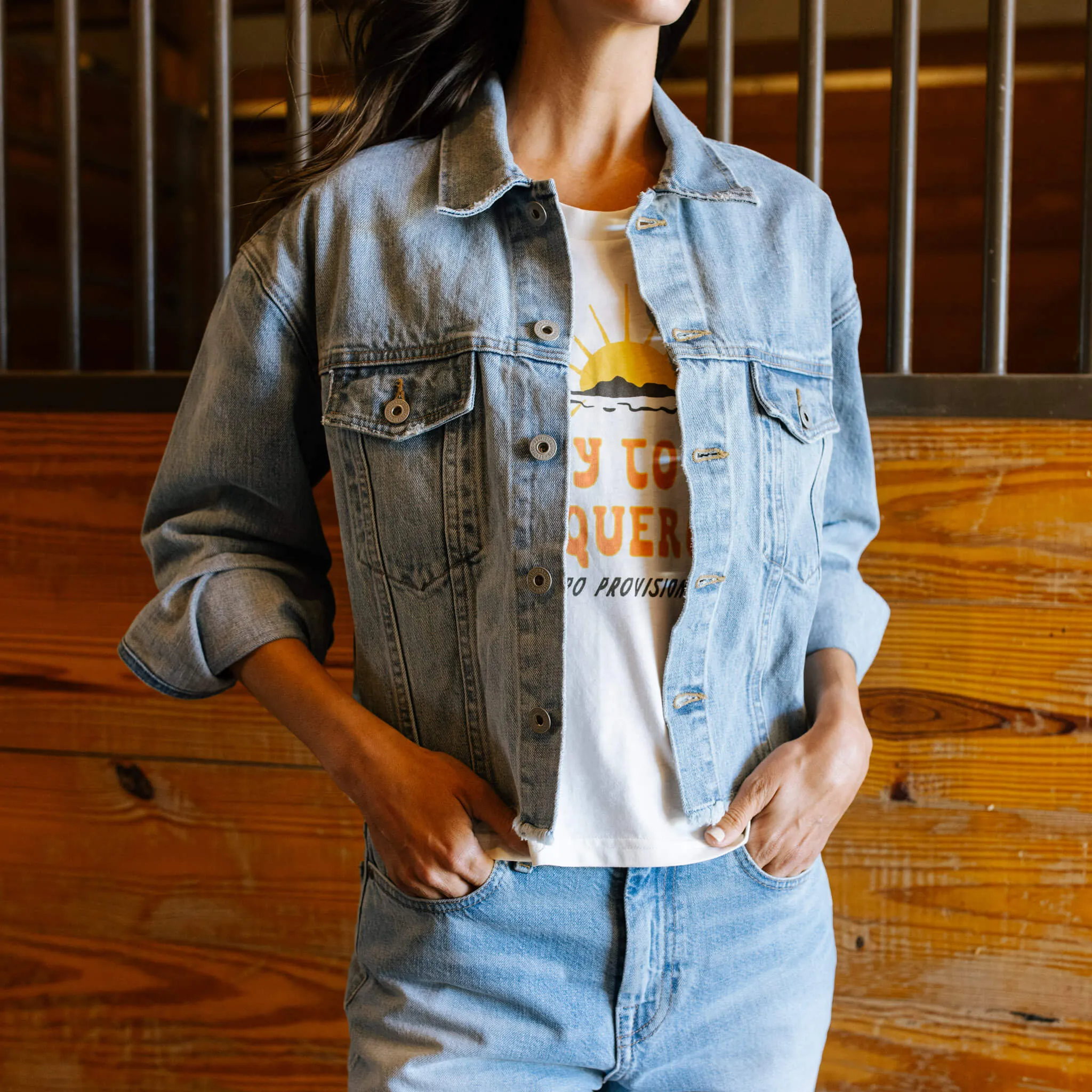 Vaqueros Boxy Tee sold by Sendero Provisions CO product image thumbnail 4