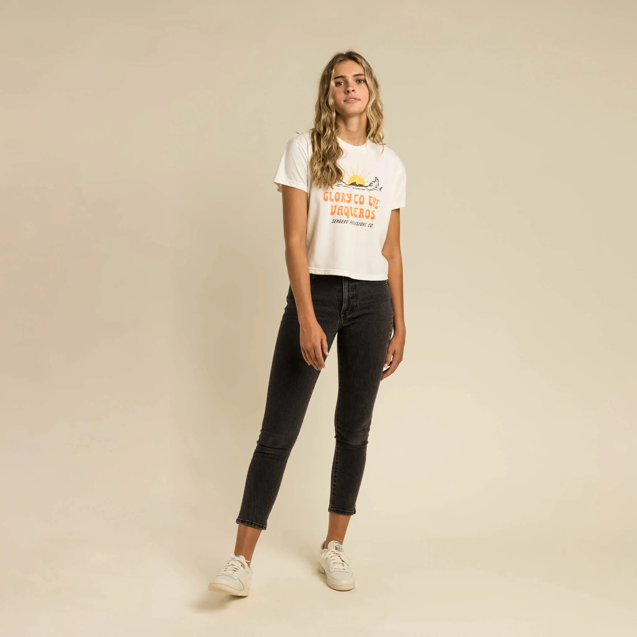 Vaqueros Boxy Tee sold by Sendero Provisions CO