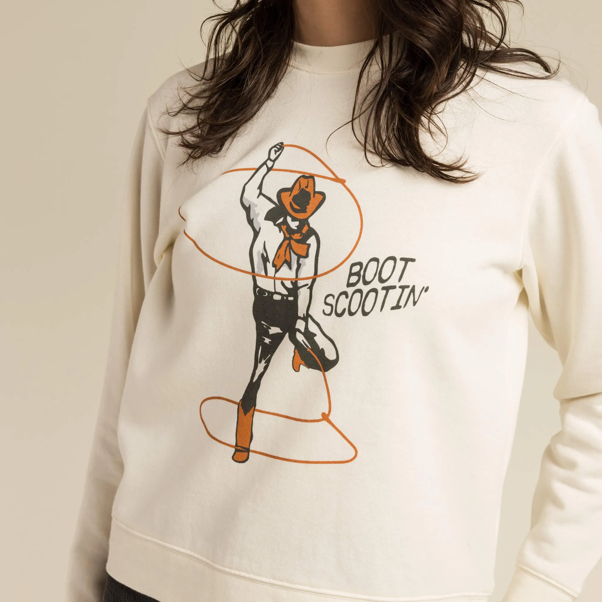 Boot Scootin' Drop Shoulder Sweatshirt sold by Sendero Provisions CO product image thumbnail 2