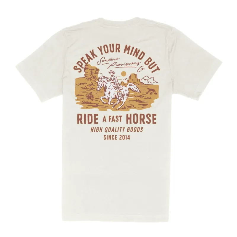 Fast Horse T-Shirt sold by Sendero Provisions CO
