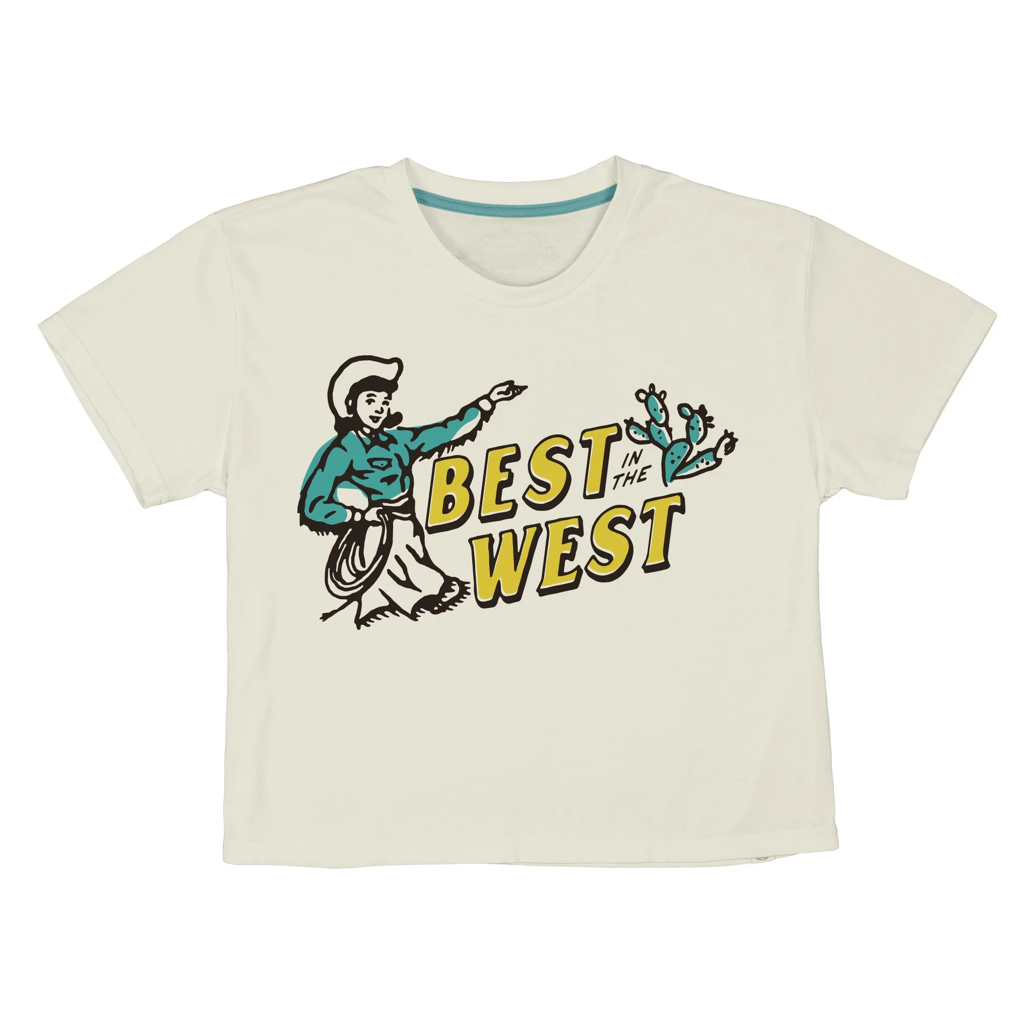 Best In The West Boxy Tee sold by Sendero Provisions CO product image thumbnail 3