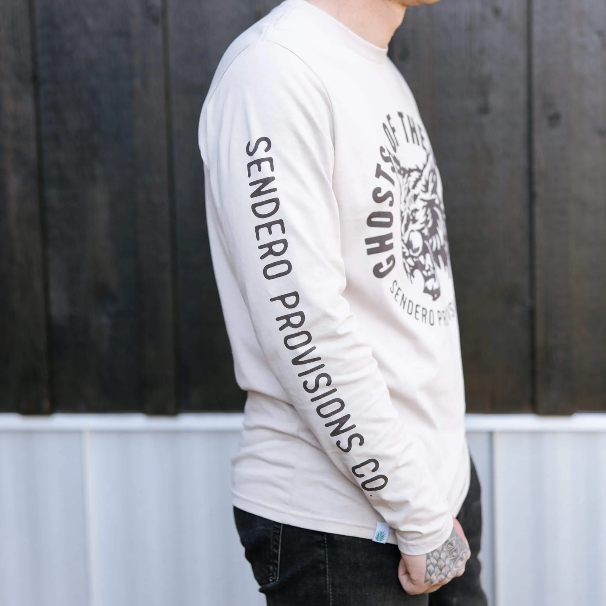 Ghosts of the Desert Long Sleeve T-Shirt sold by Sendero Provisions CO product image thumbnail 3