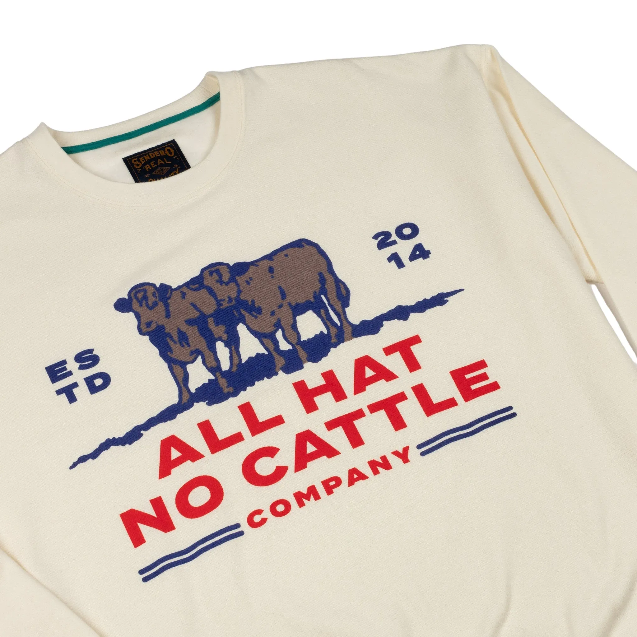 All Hat No Cattle Sweatshirt sold by Sendero Provisions CO product image thumbnail 2