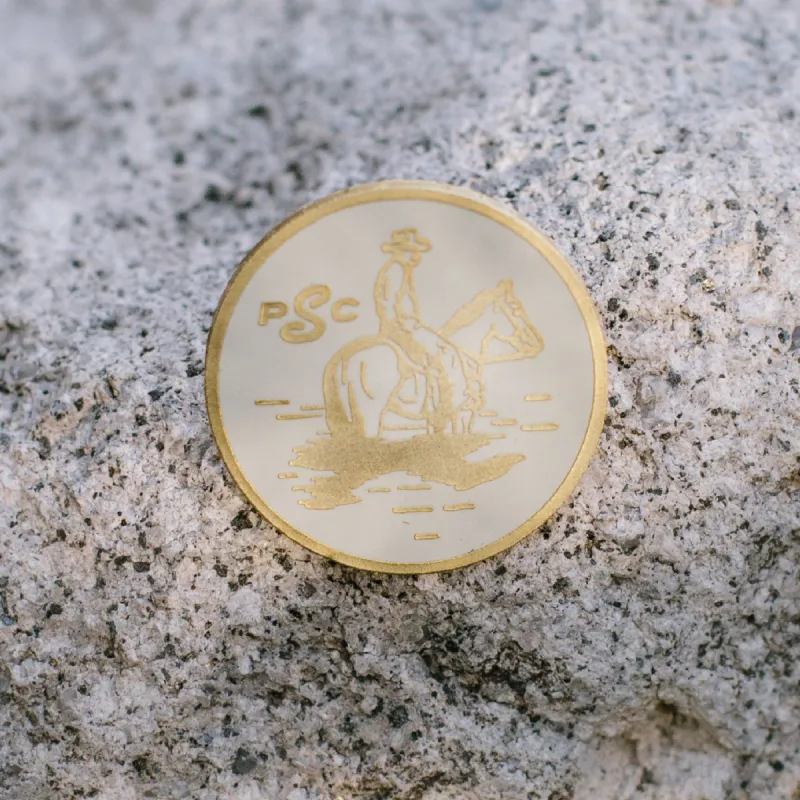 Lone Rider Pin sold by Sendero Provisions CO