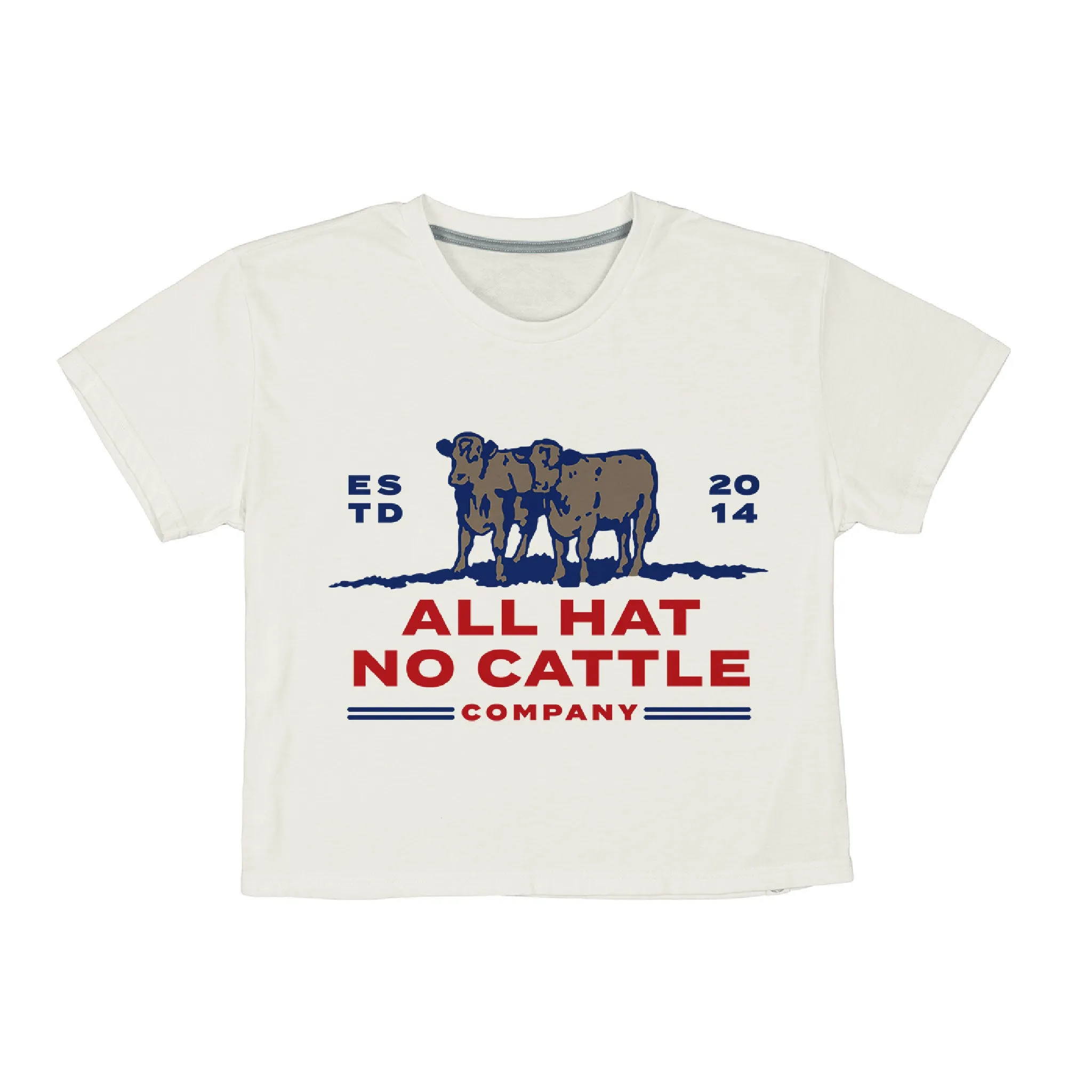 All Hat No Cattle Boxy Tee sold by Sendero Provisions CO