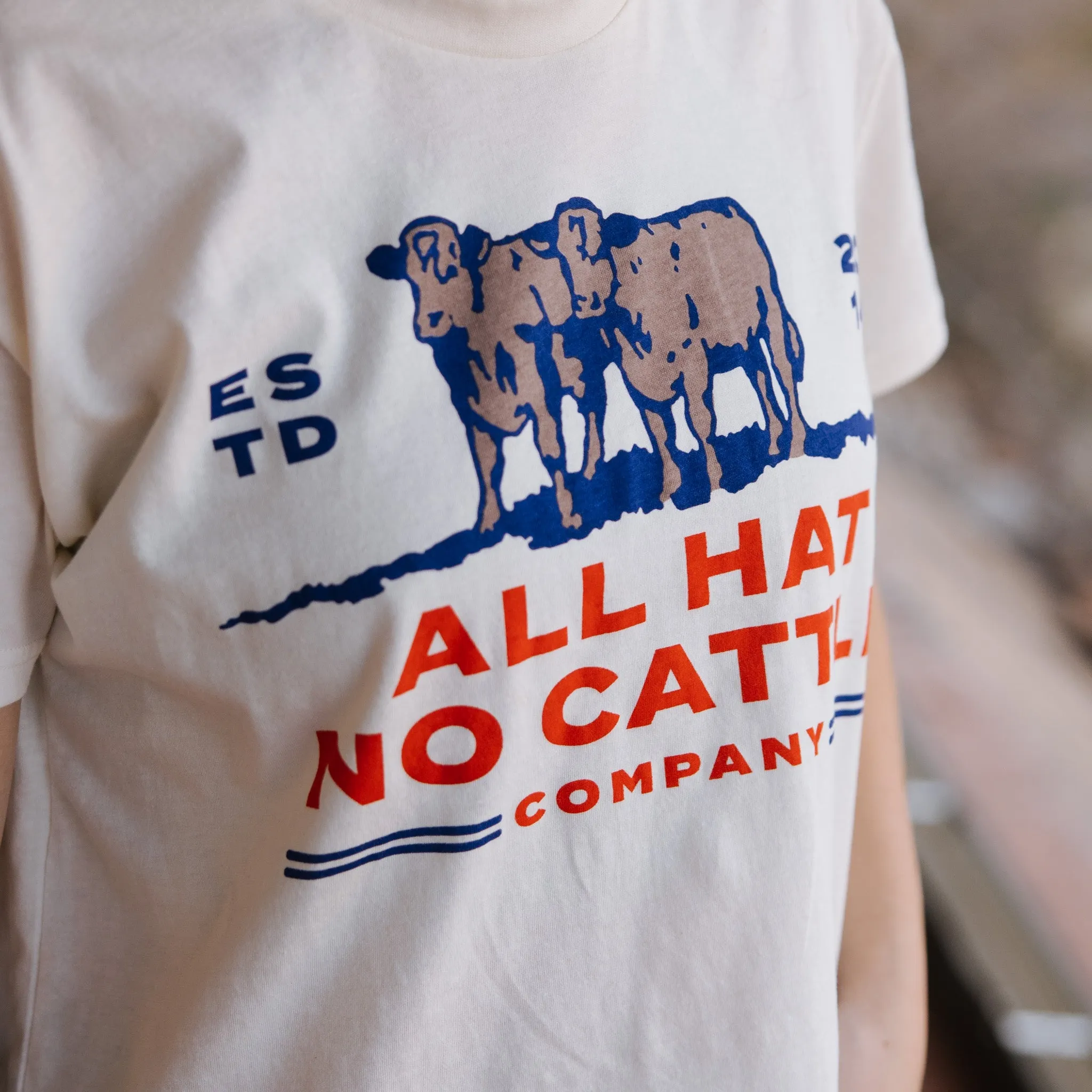 All Hat No Cattle Boxy Tee sold by Sendero Provisions CO product image thumbnail 3
