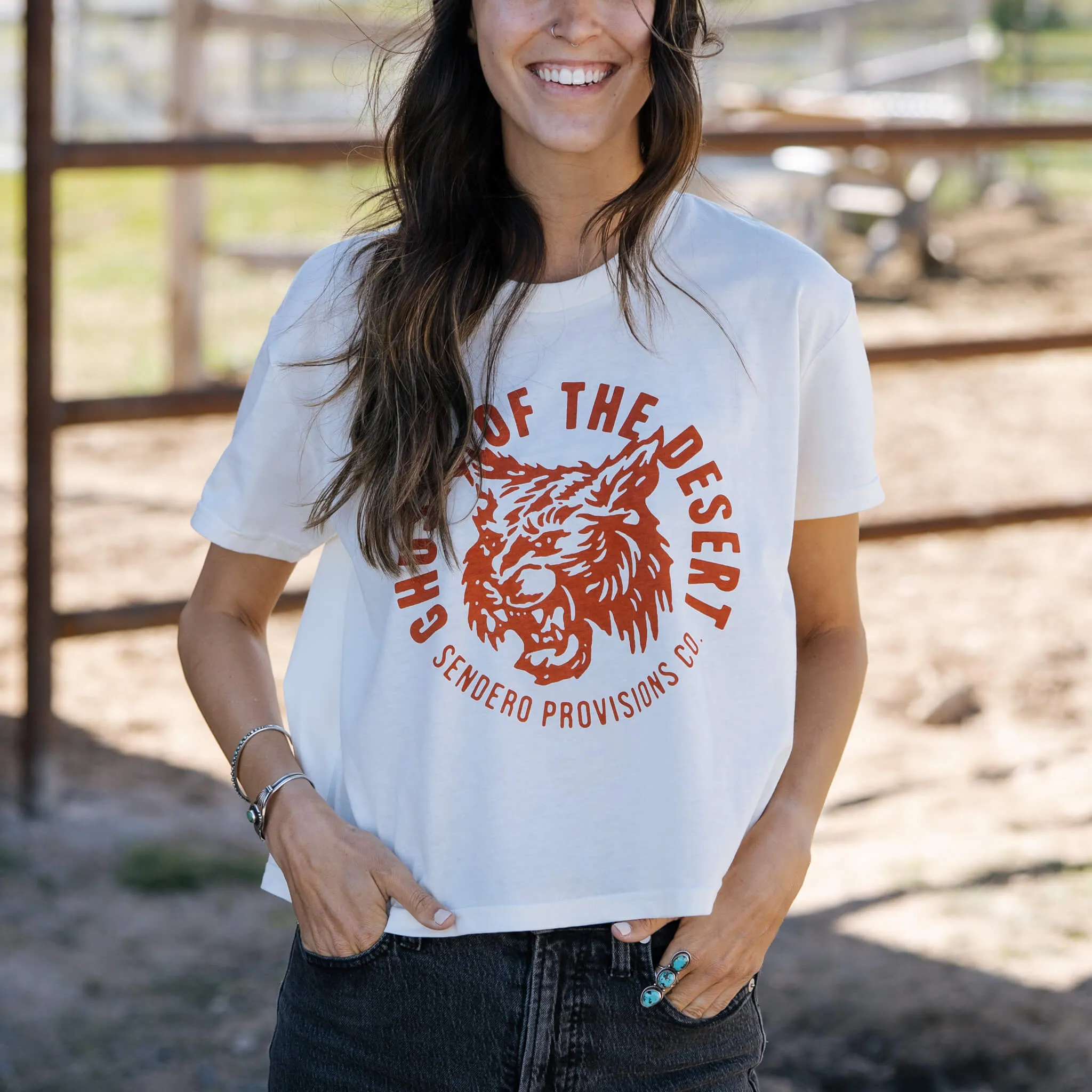 Ghosts of the Desert Crop Tee sold by Sendero Provisions CO product image thumbnail 3