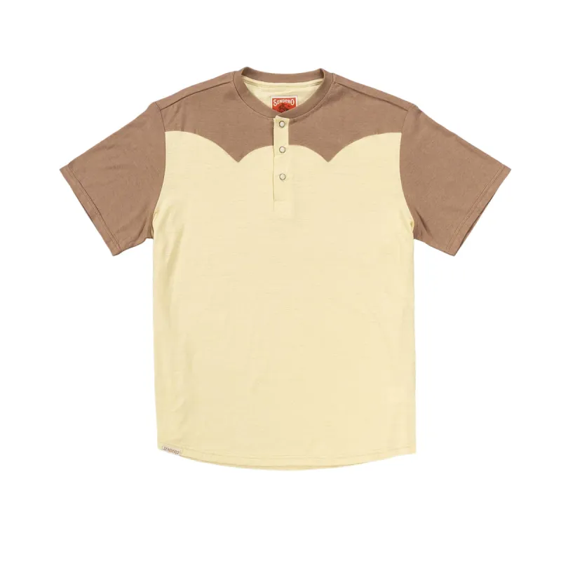 The Tex Western Henley sold by Sendero Provisions CO