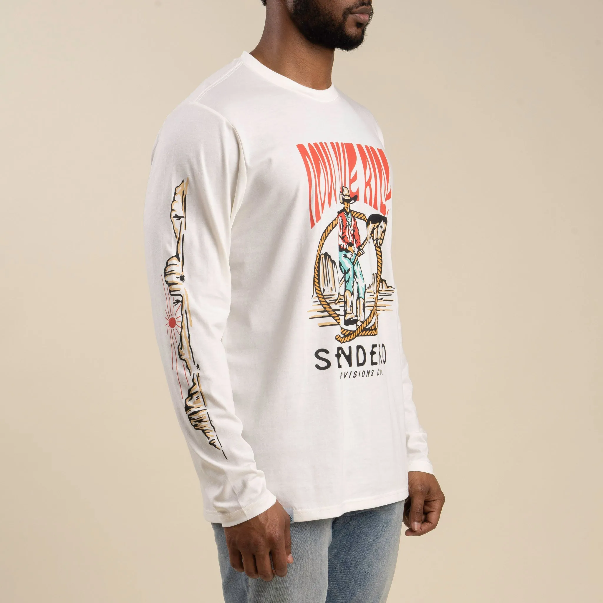 Stick Horse Long Sleeve T-Shirt sold by Sendero Provisions CO product image thumbnail 4
