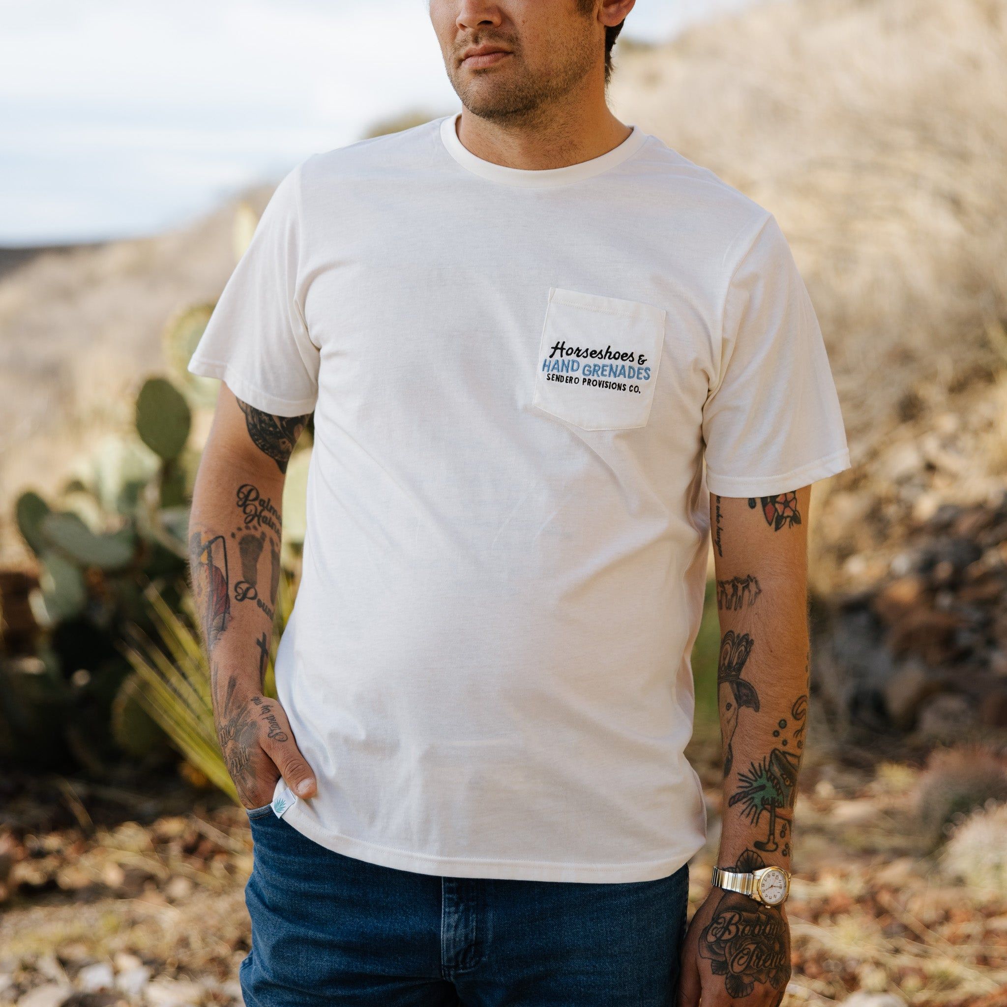 "Close" T-Shirt sold by Sendero Provisions CO product image thumbnail 3