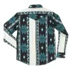 The Wyatt Pearl Snap Long Sleeve Serape Shirt sold by Sendero Provisions CO