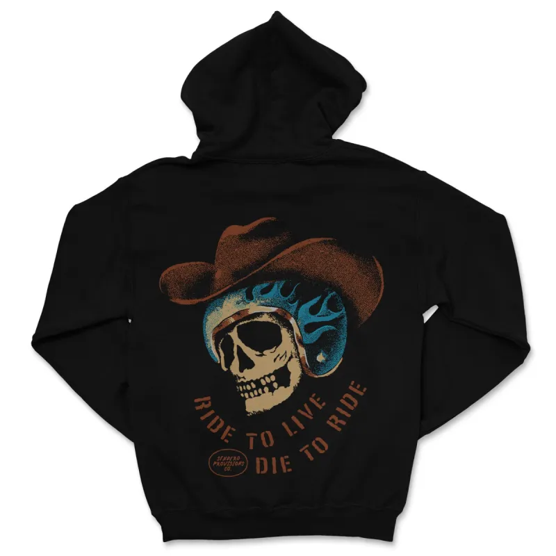 Die to Ride Hoodie sold by Sendero Provisions CO