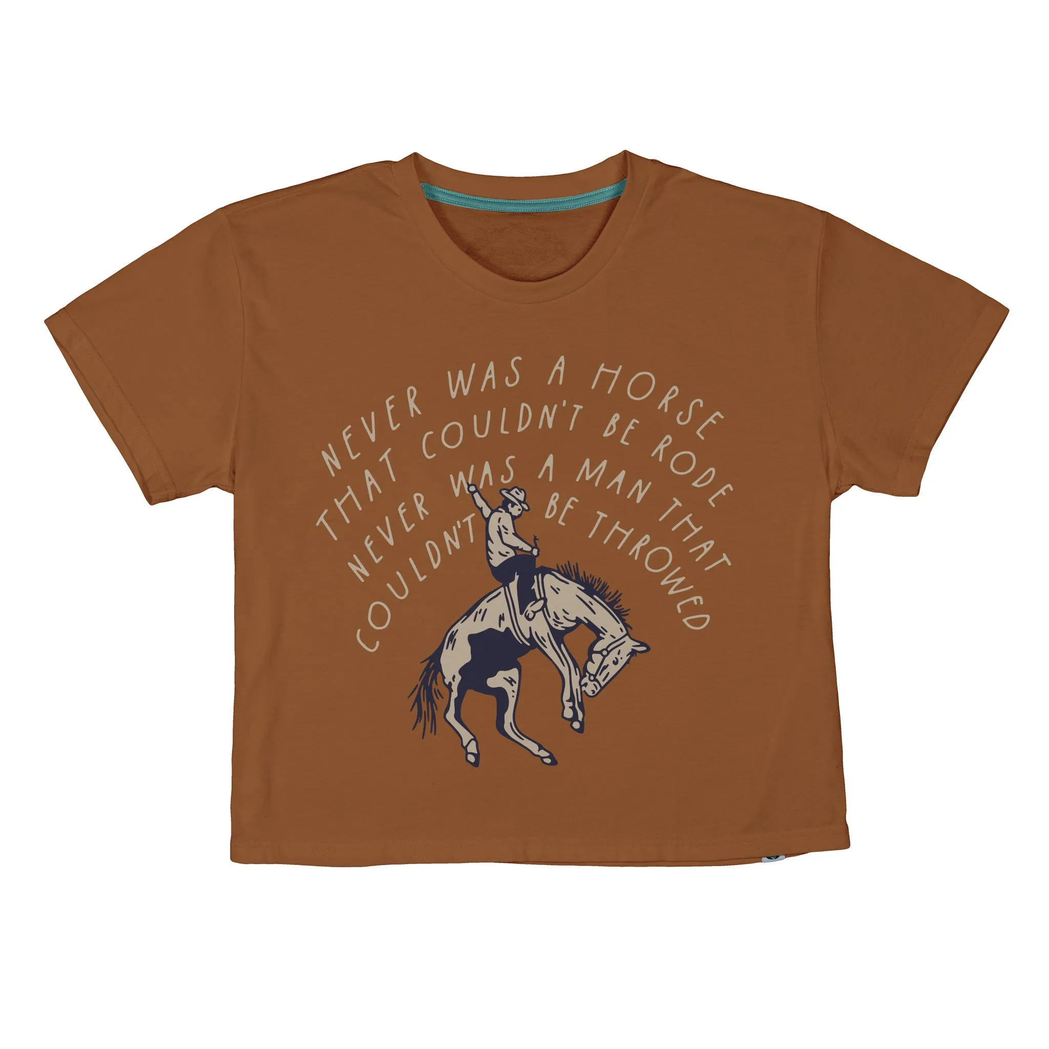 Never Was a Horse Boxy Tee sold by Sendero Provisions CO product image thumbnail 4
