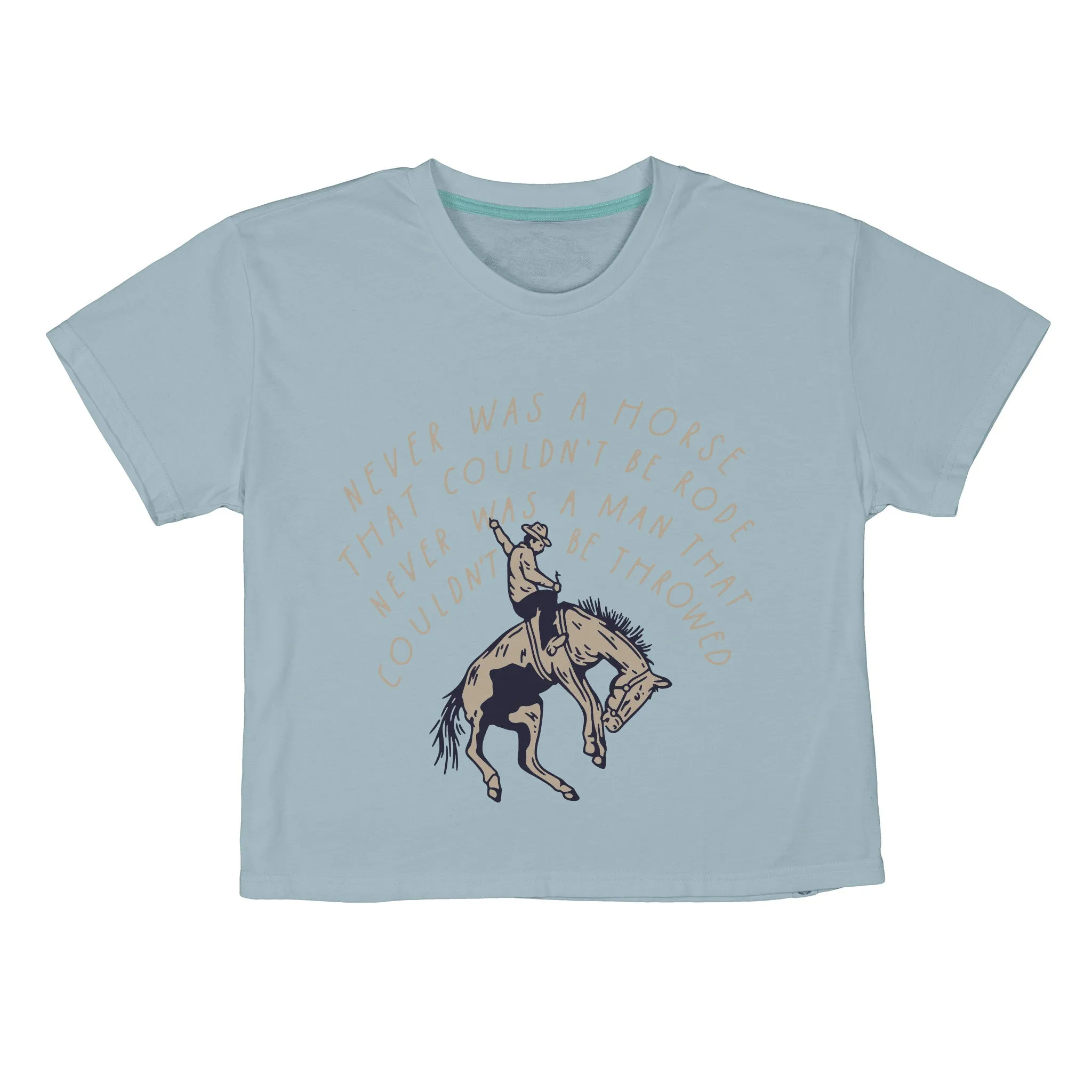 Never Was a Horse Boxy Tee sold by Sendero Provisions CO product image thumbnail 2